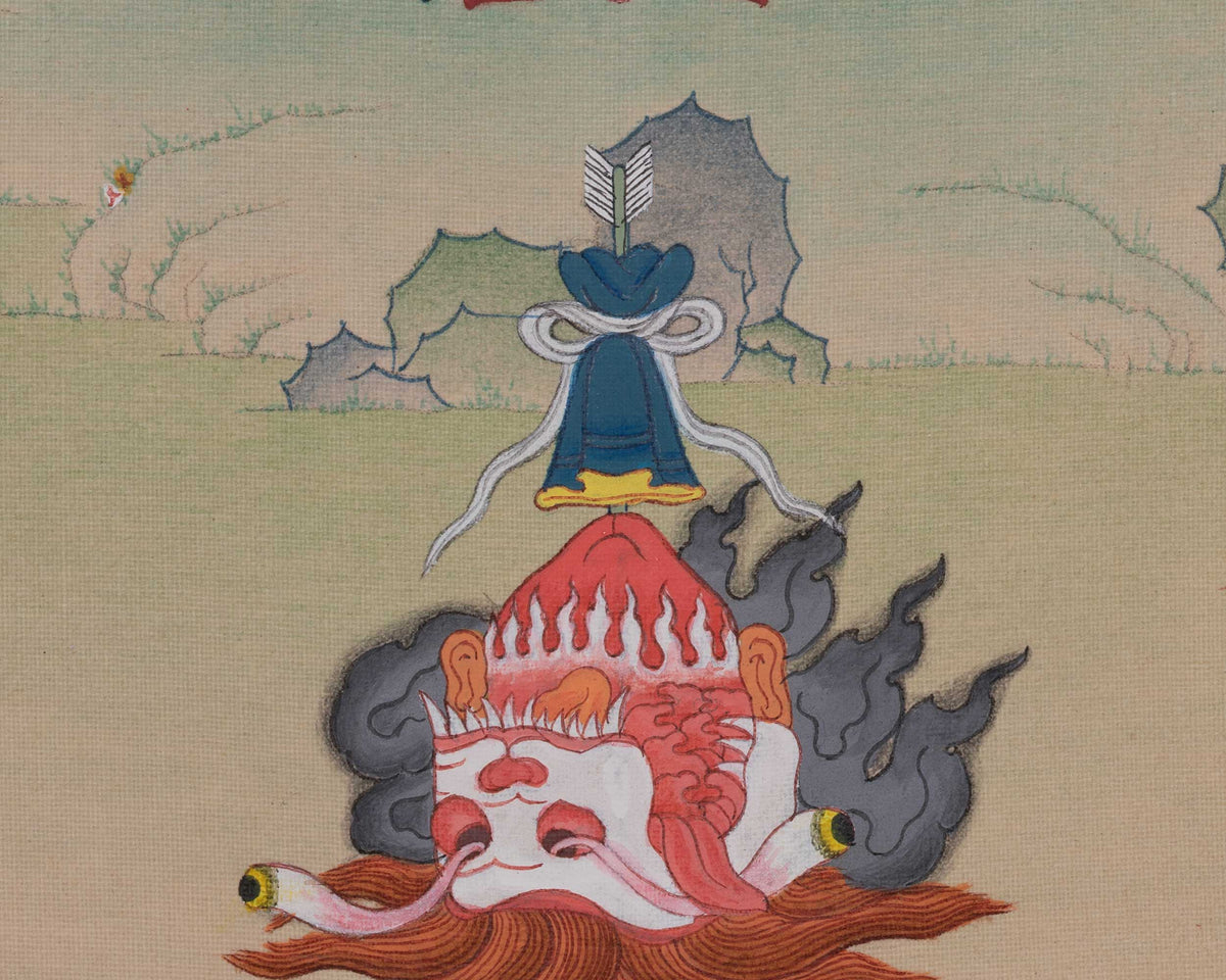 Kurukulla Buddhist Art | Sacred Form of Transformative Wisdom | Traditional Thangka