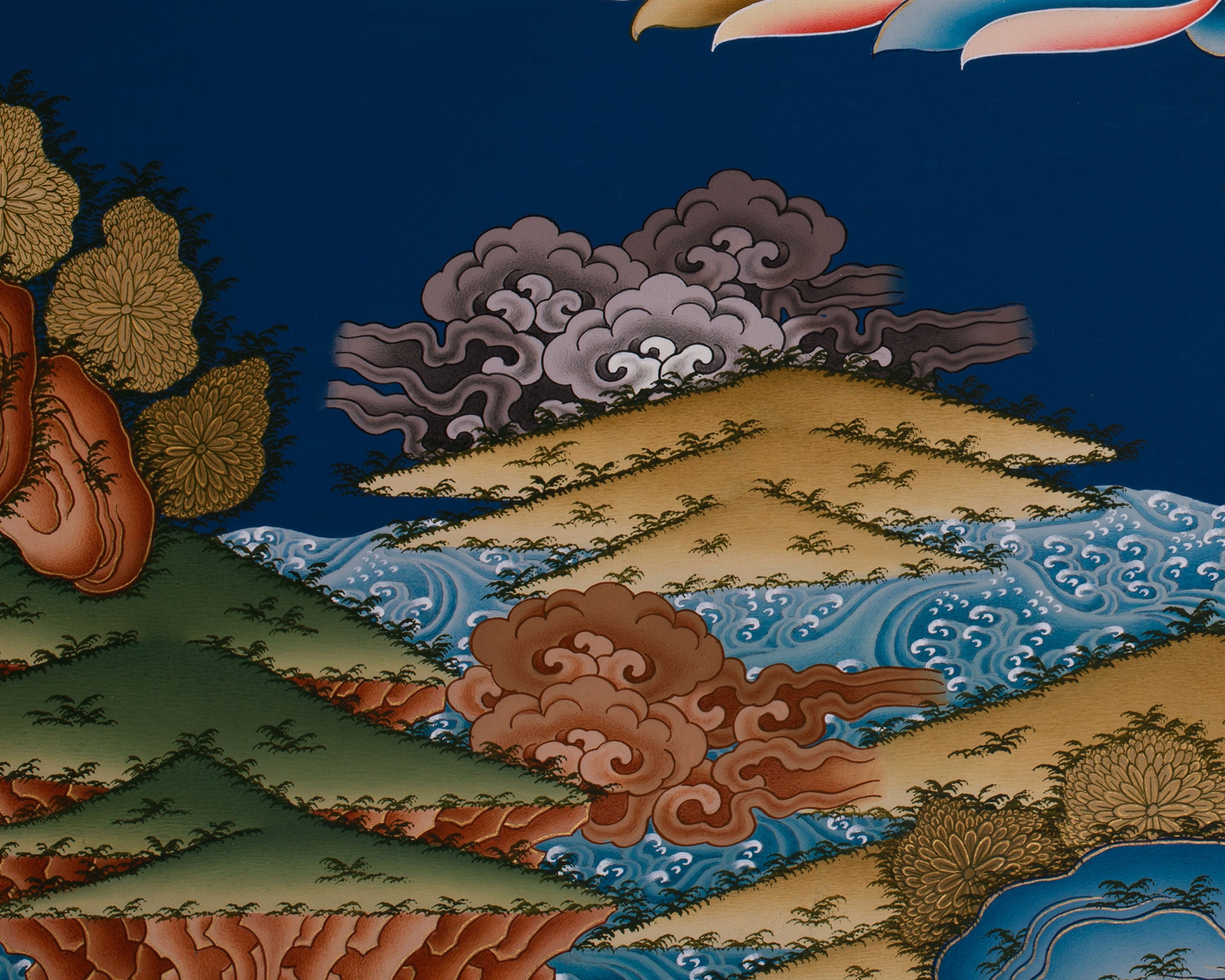 Vajrasattva Buddha, The Vajra Holder | The Supreme Deity of Purification in Tibetan Art