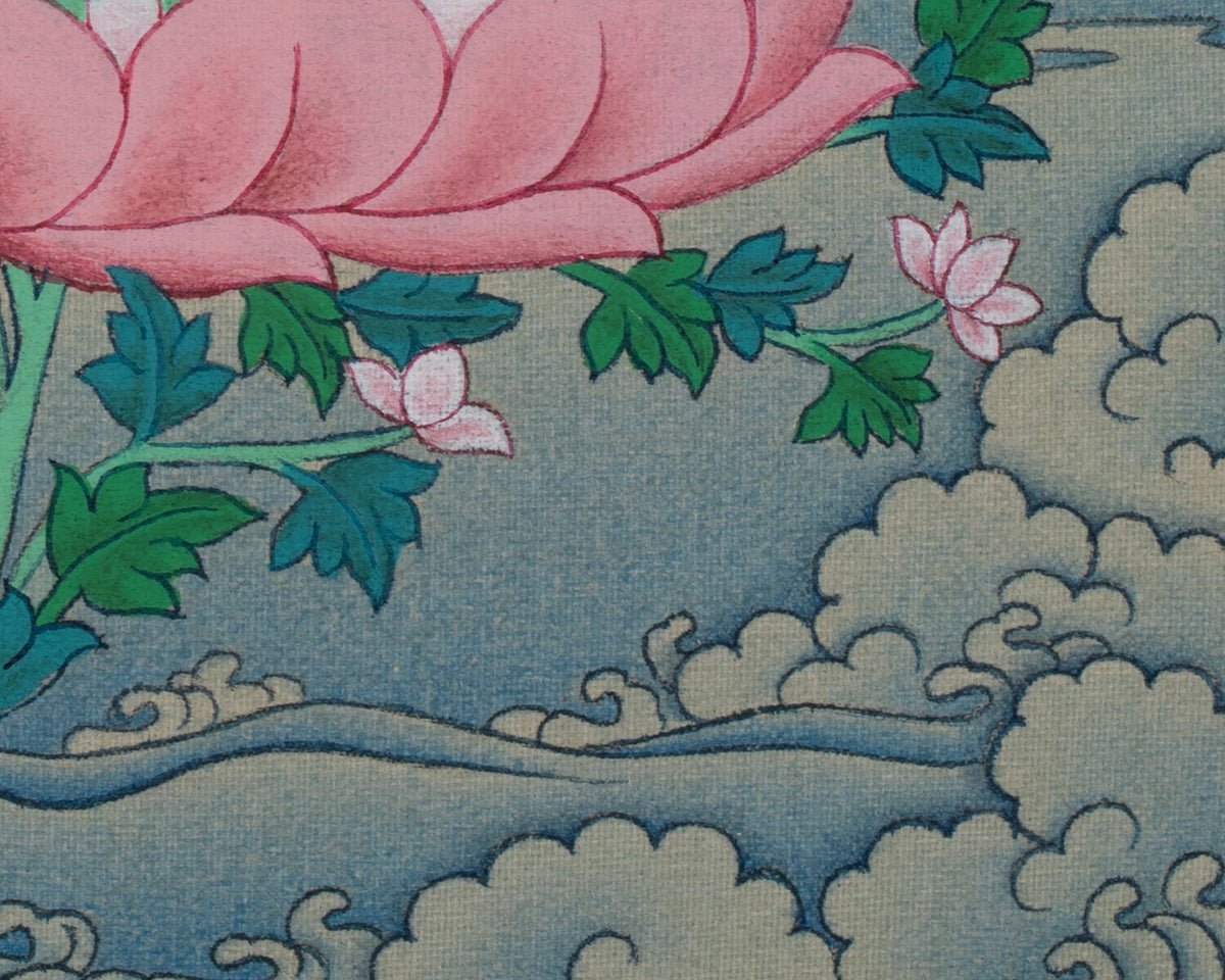Bhaisajyaguru Artwork | Represents Holistic Healing, And Supreme Compassion