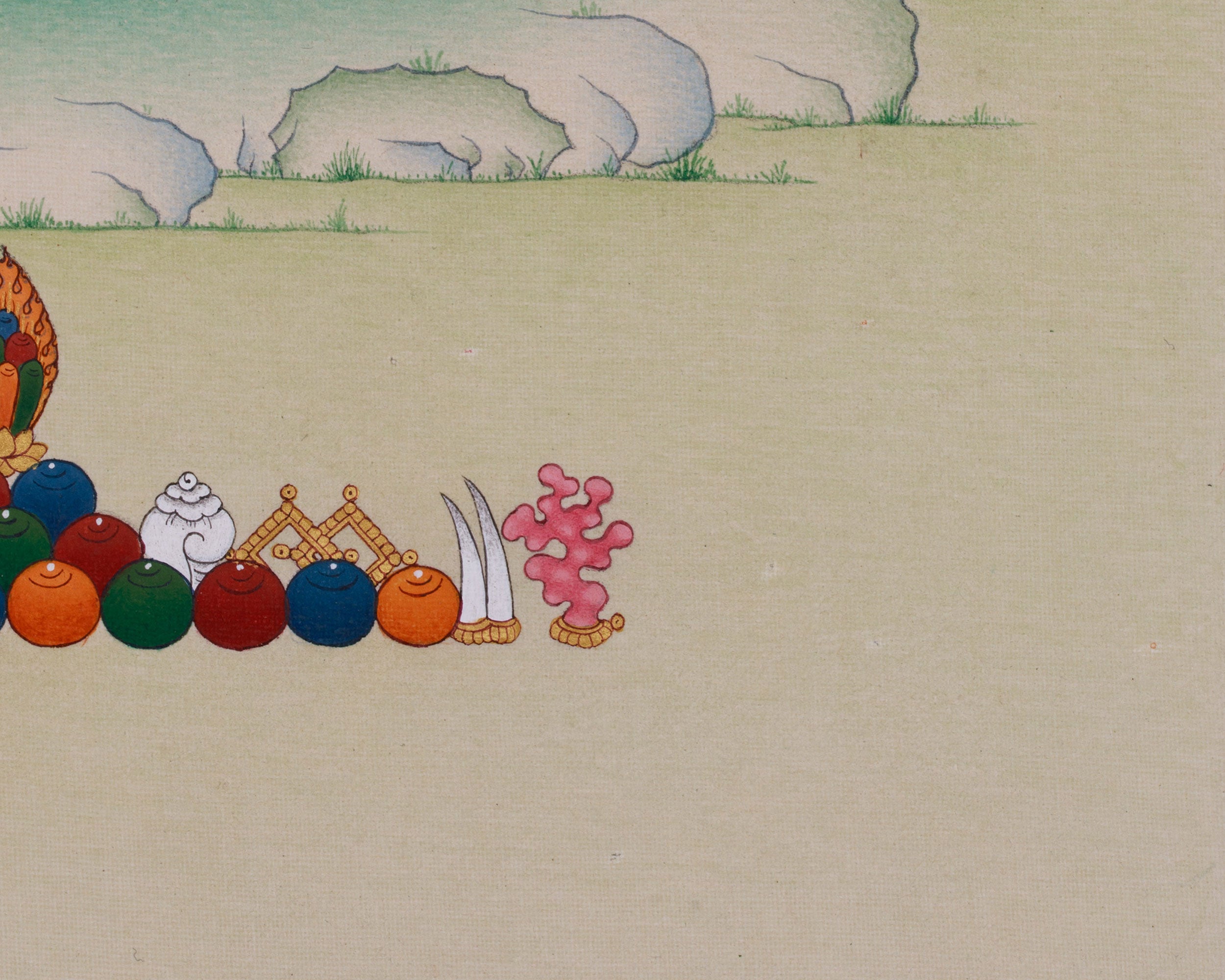 Medicine Buddha, Buddha of Health Thangka | Embodying Healing and Wellness