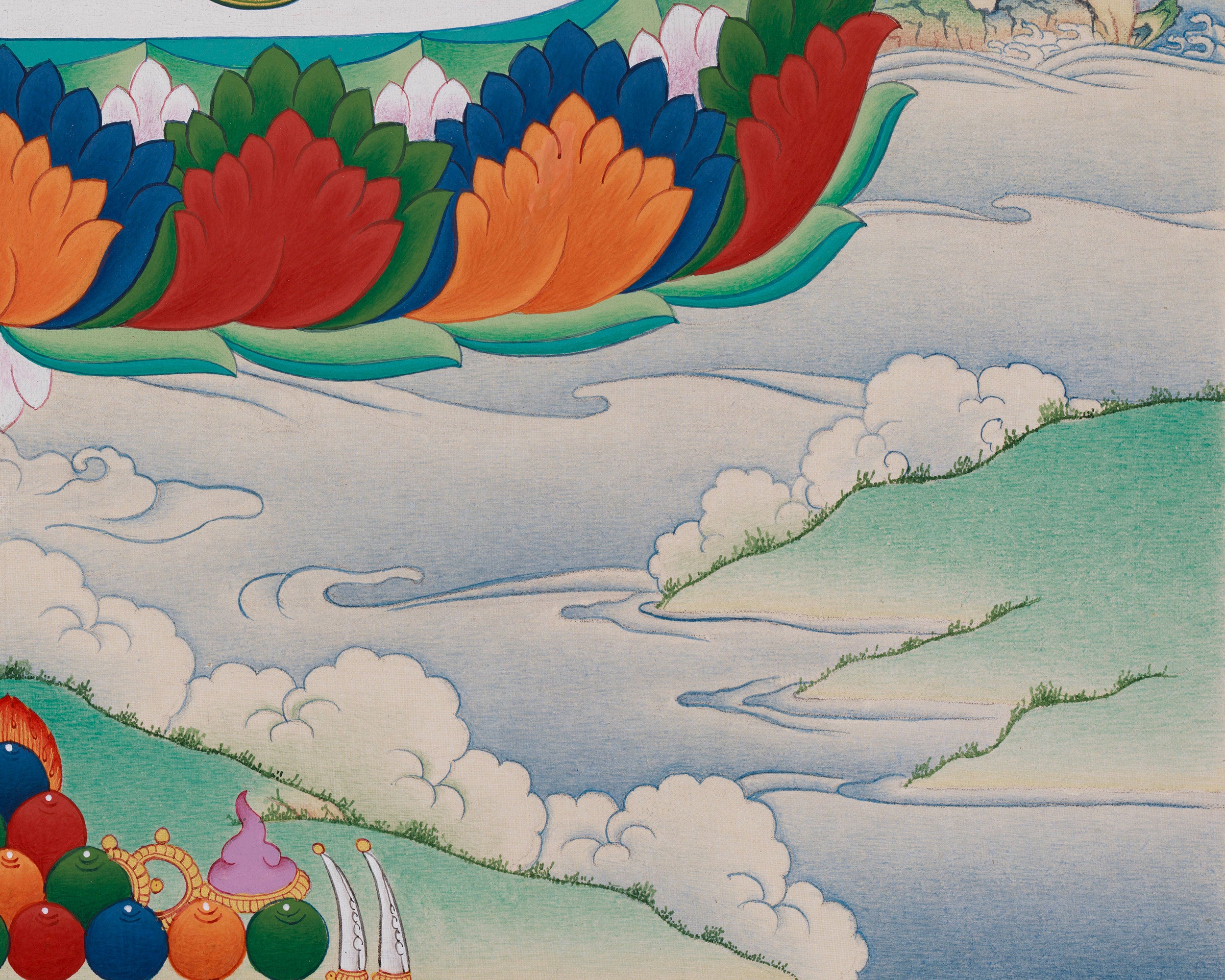 Traditional Green Tara, the Swift Savior | A Blessing of Protection and Serenity