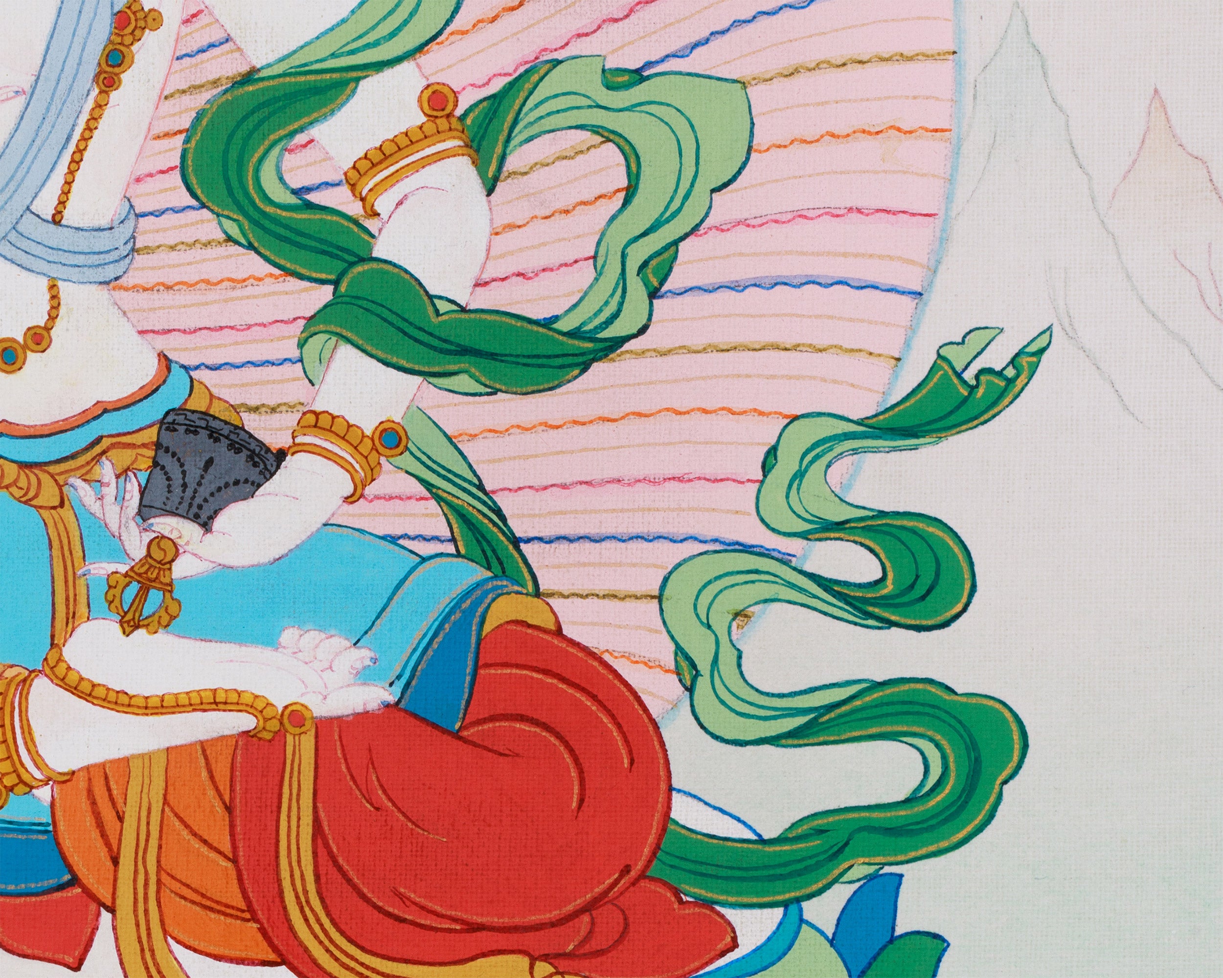 Dorje Sempa, Vajrasattva Thangka Painting