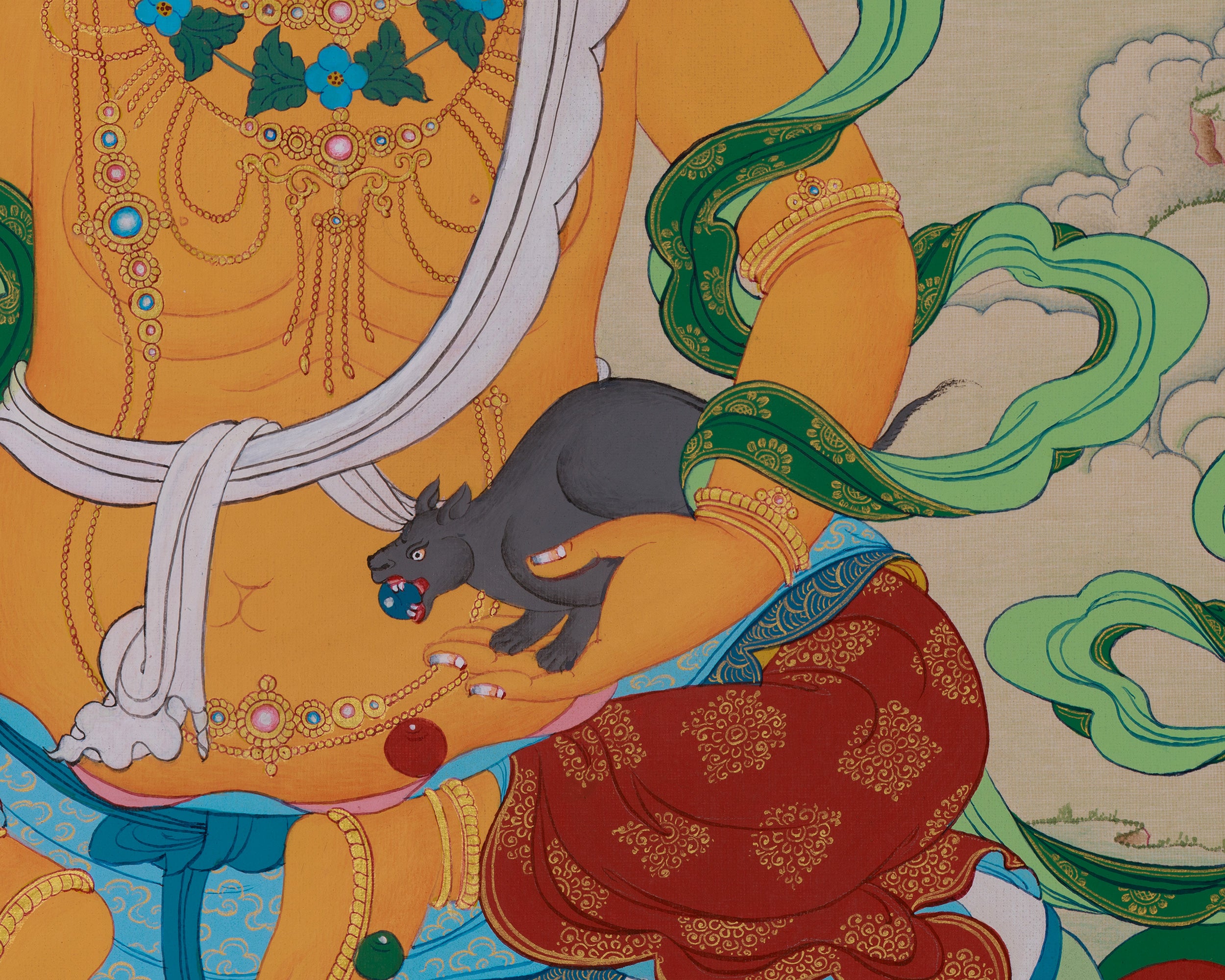 Jambhala, The God of Wealth | Prosperity, Abundance, and Spiritual Blessings