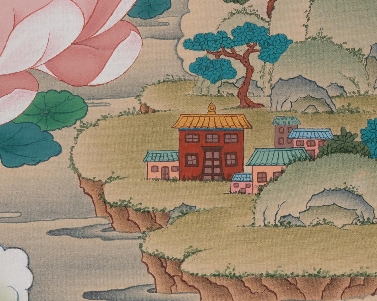 Compassion Deity Four Armed Chenrezig | Embodies the Boundless Compassion of All Buddhas