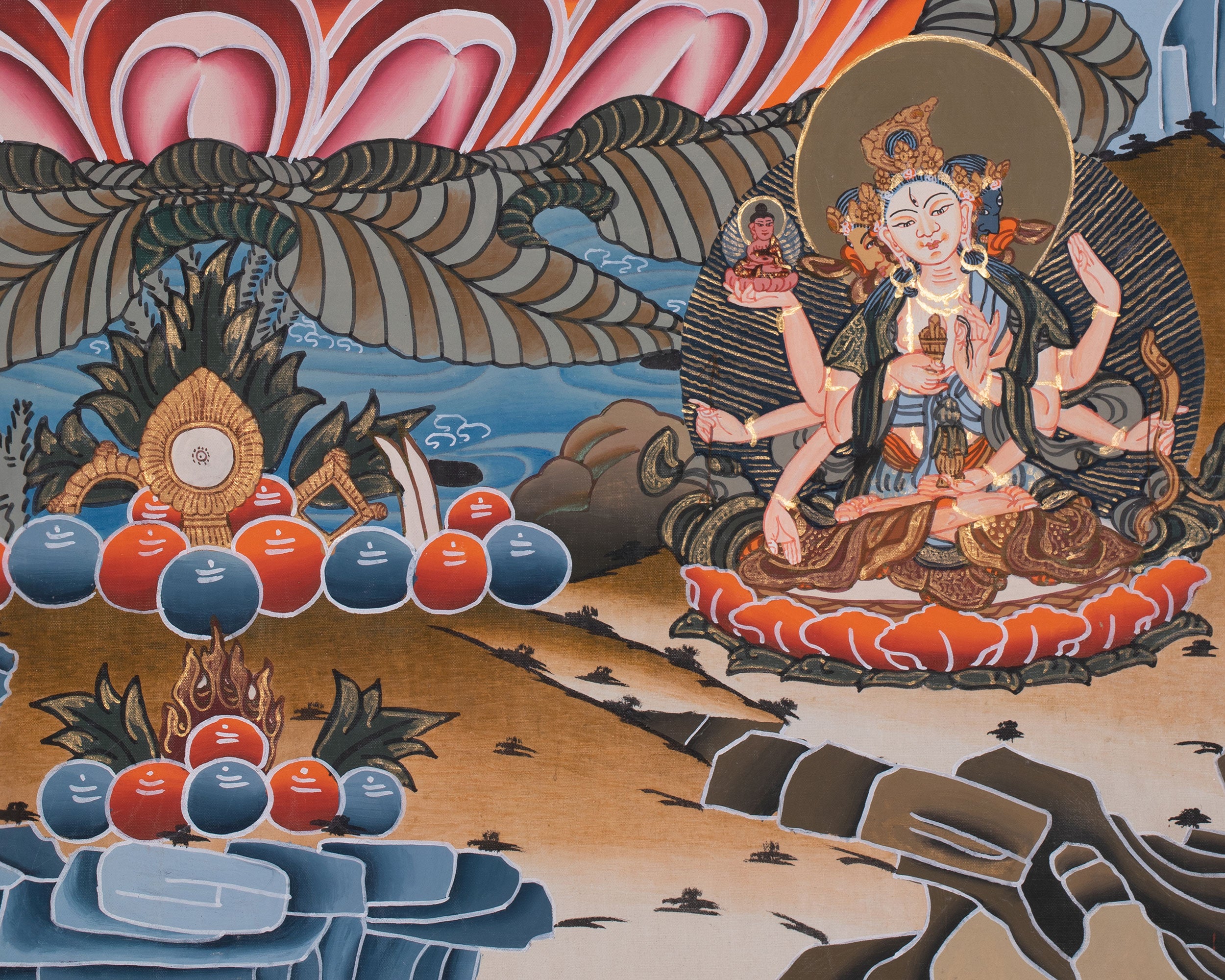 Traditional Sita Tara Artwork | A Sacred Symbol of Longevity & Healing