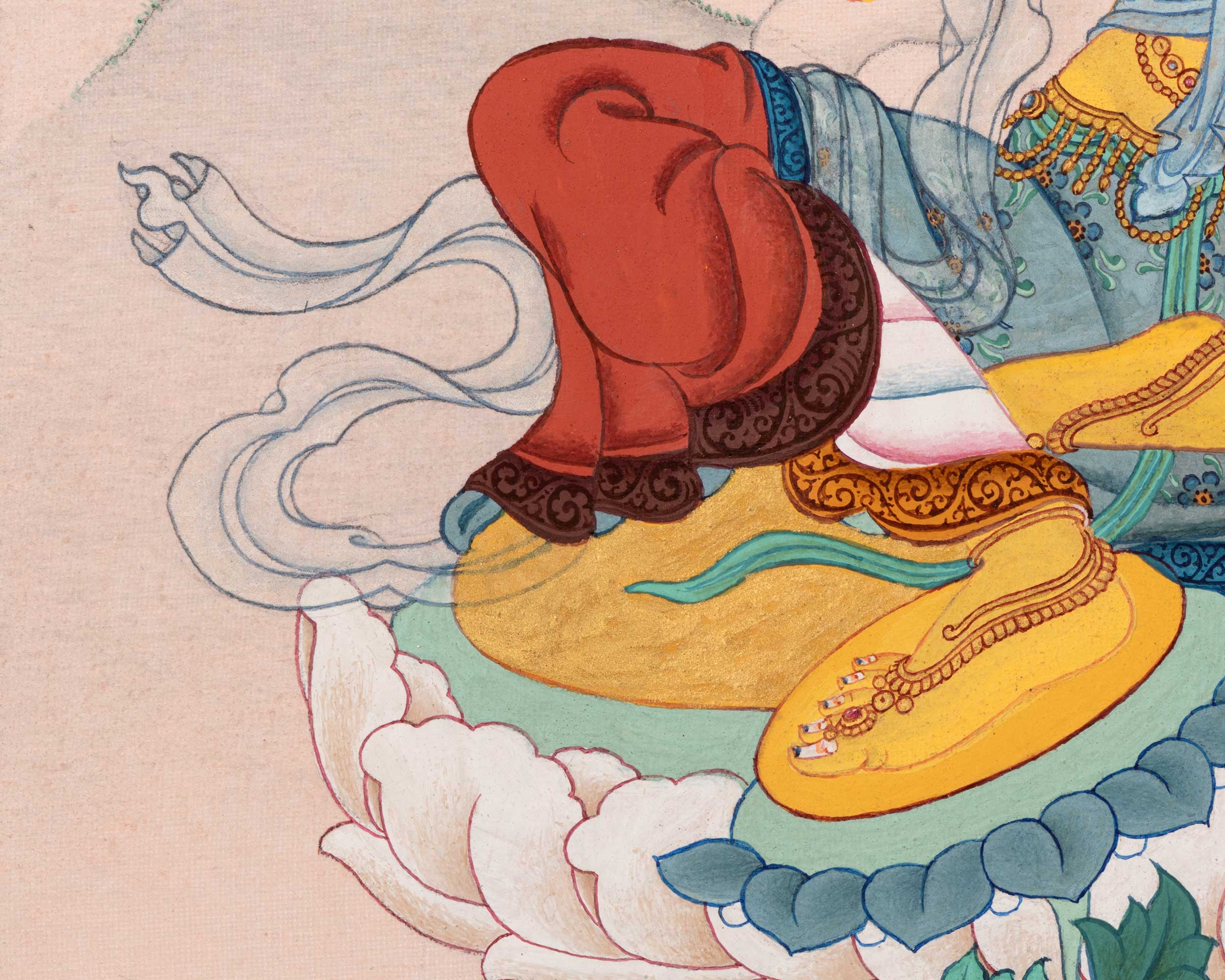 Sukha Sadhana Tara | 21 Tara of Surya Gupta Thangka