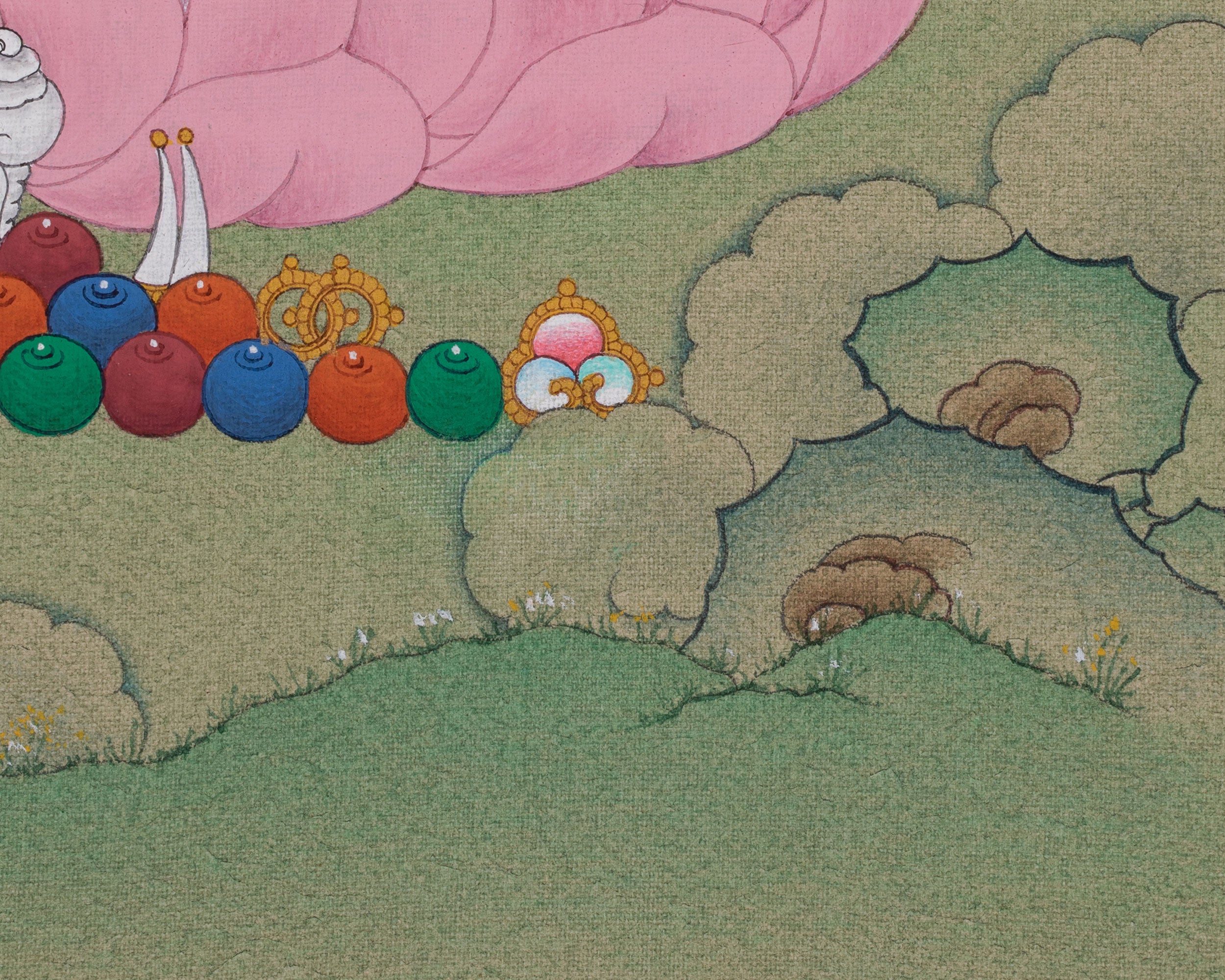 Sacred Shakyamuni Buddha Thangka | Peace and Enlightenment