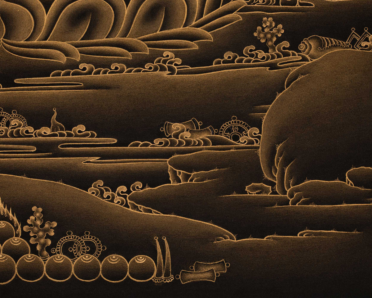 Vajrasattva Sacred Buddhist Art | Dorje Sempa | Primordial Buddha