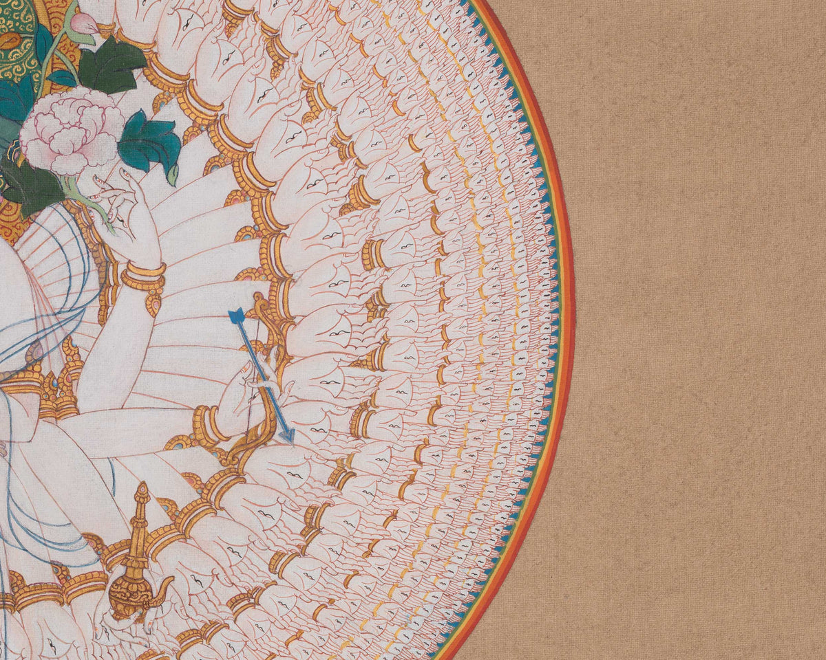 Tibetan 1000 Armed Chenrezig | Bodhisattva of Compassion