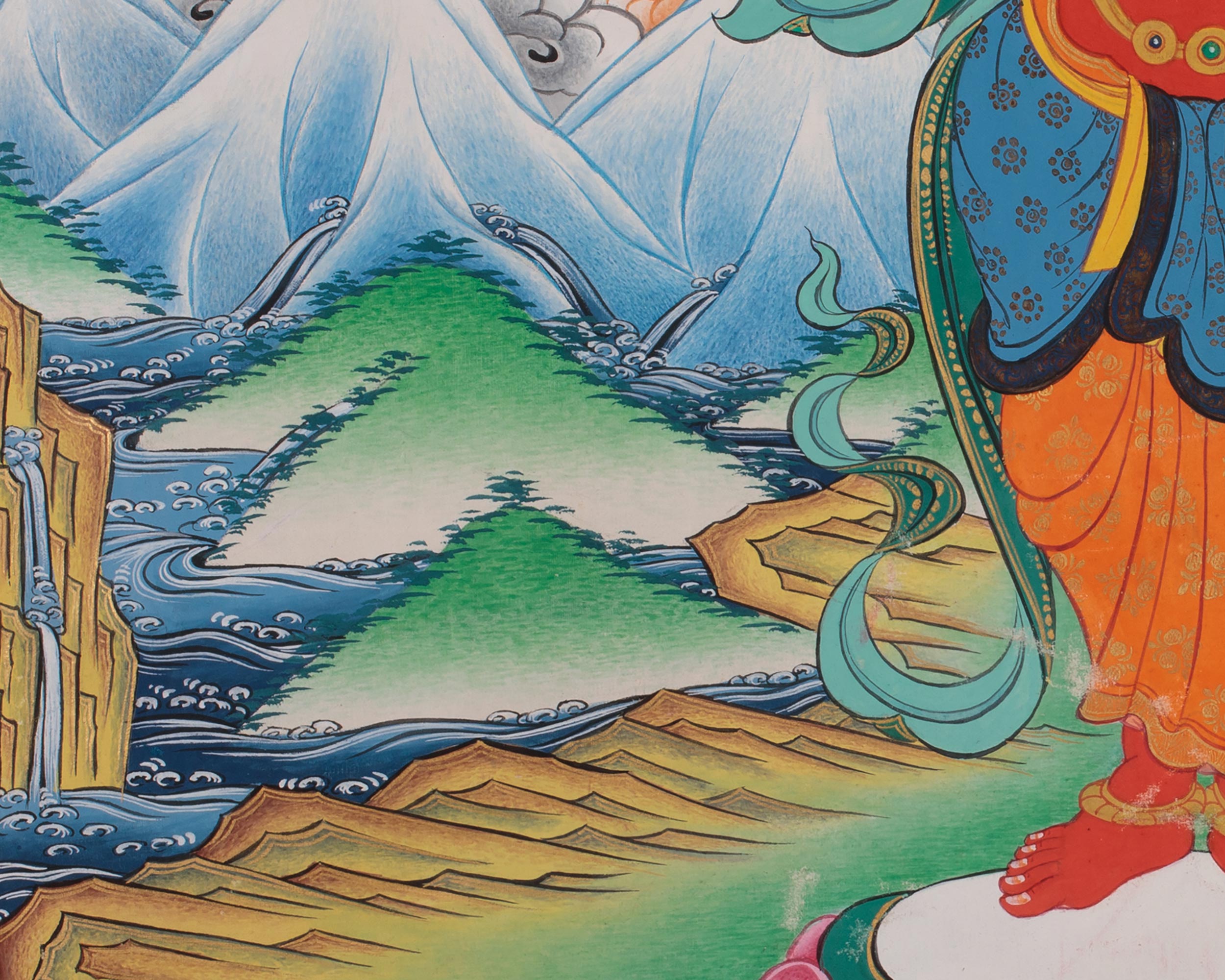 Garuda Thangka | Buddhist & Hindu Deity of Protection