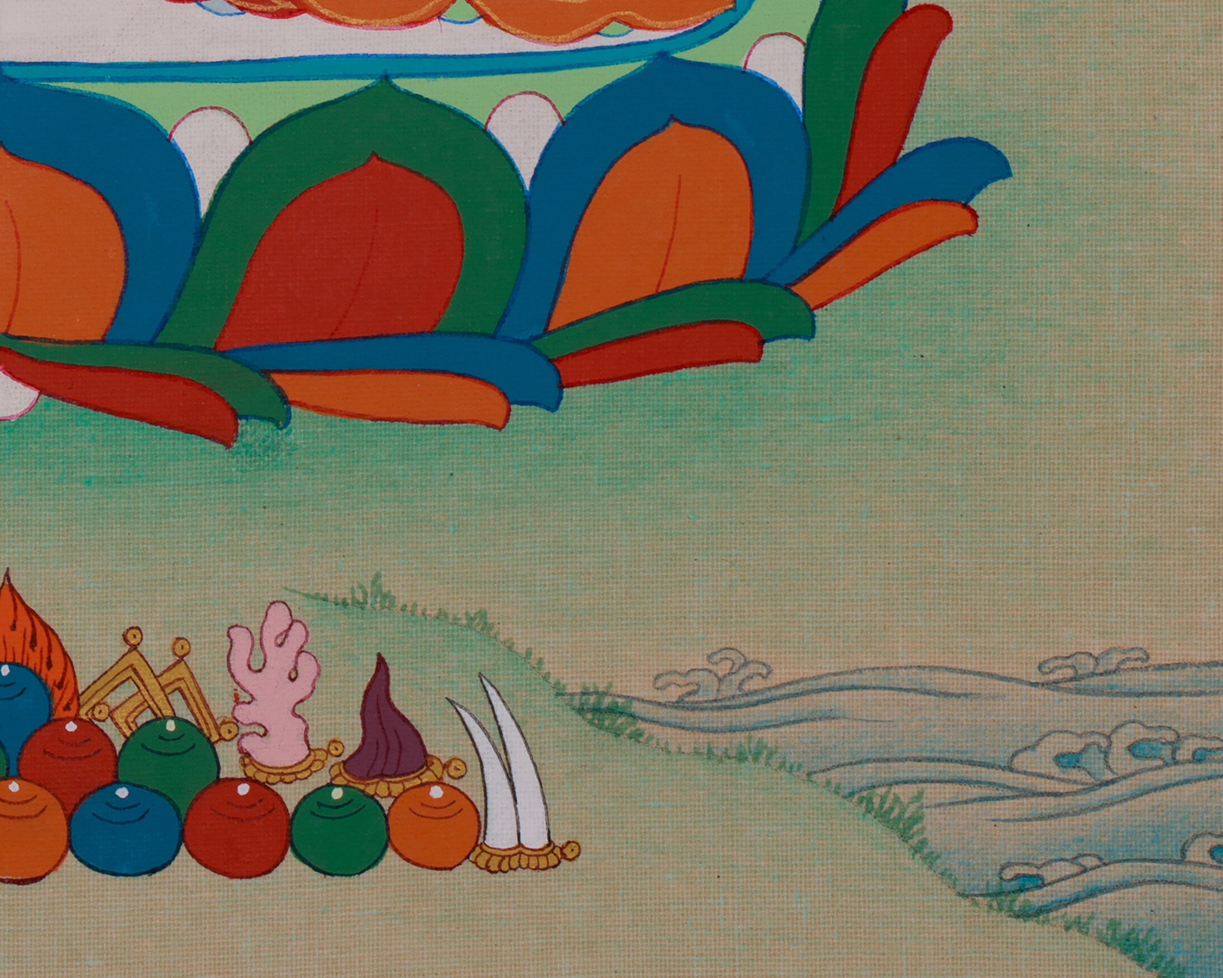 Traditional Siddhartha Gautama Buddha Thangka | Founder of Buddhism