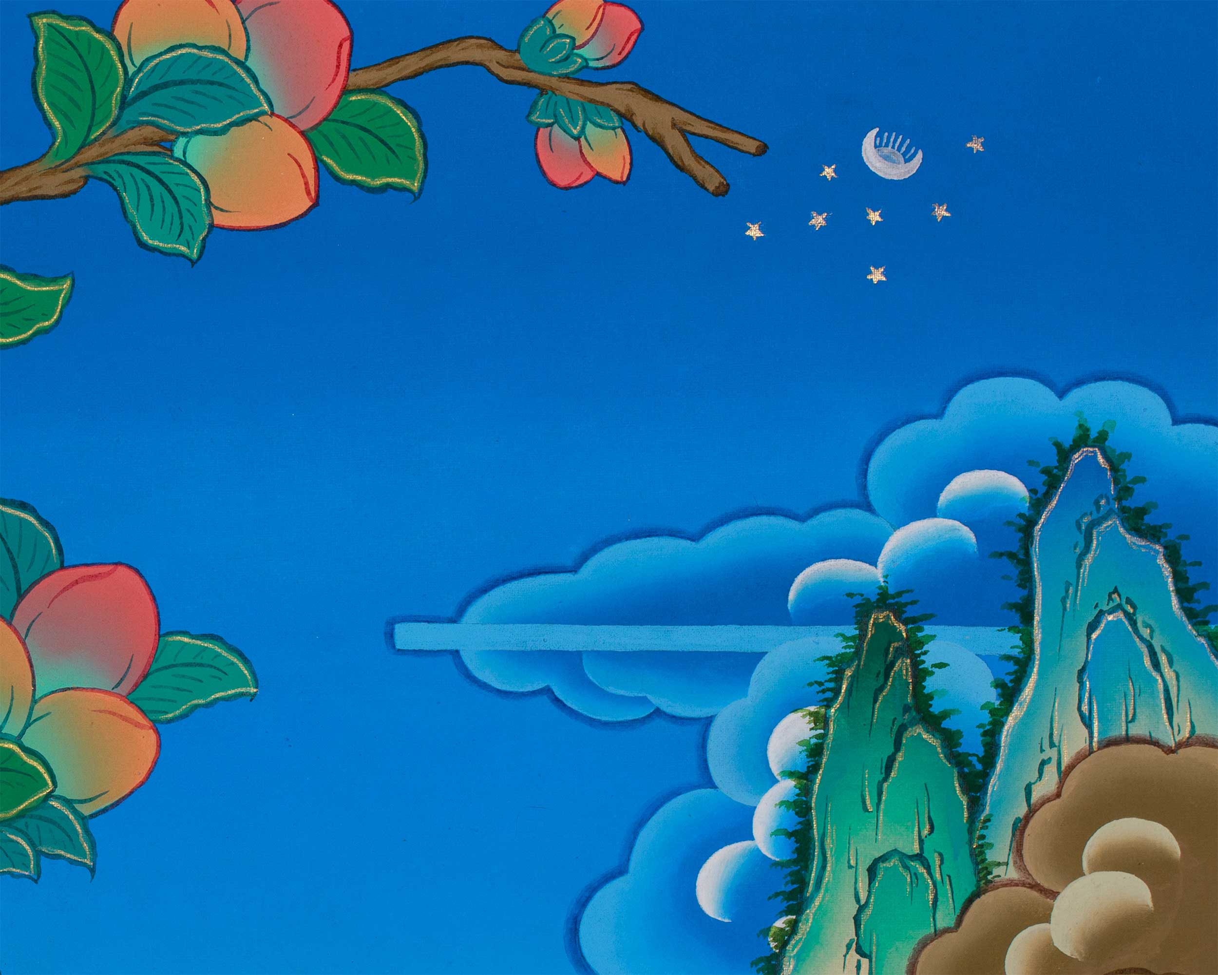 Four Harmonious Friends Artwork | A Sacred Symbol of Unity, Compassion, and Mutual Support