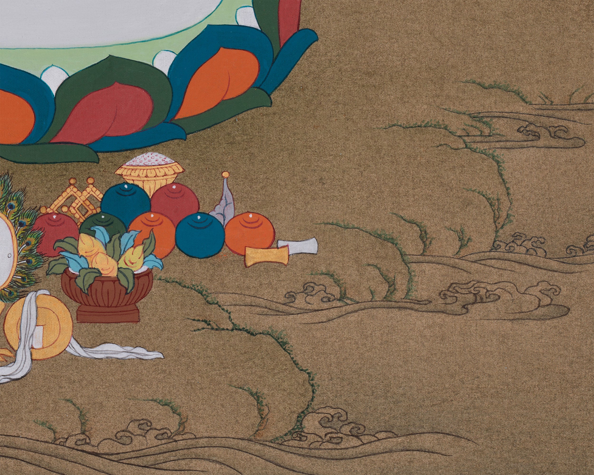 Machig Labdron Painting | Wisdom and Compassion of the Tibetan Yogini