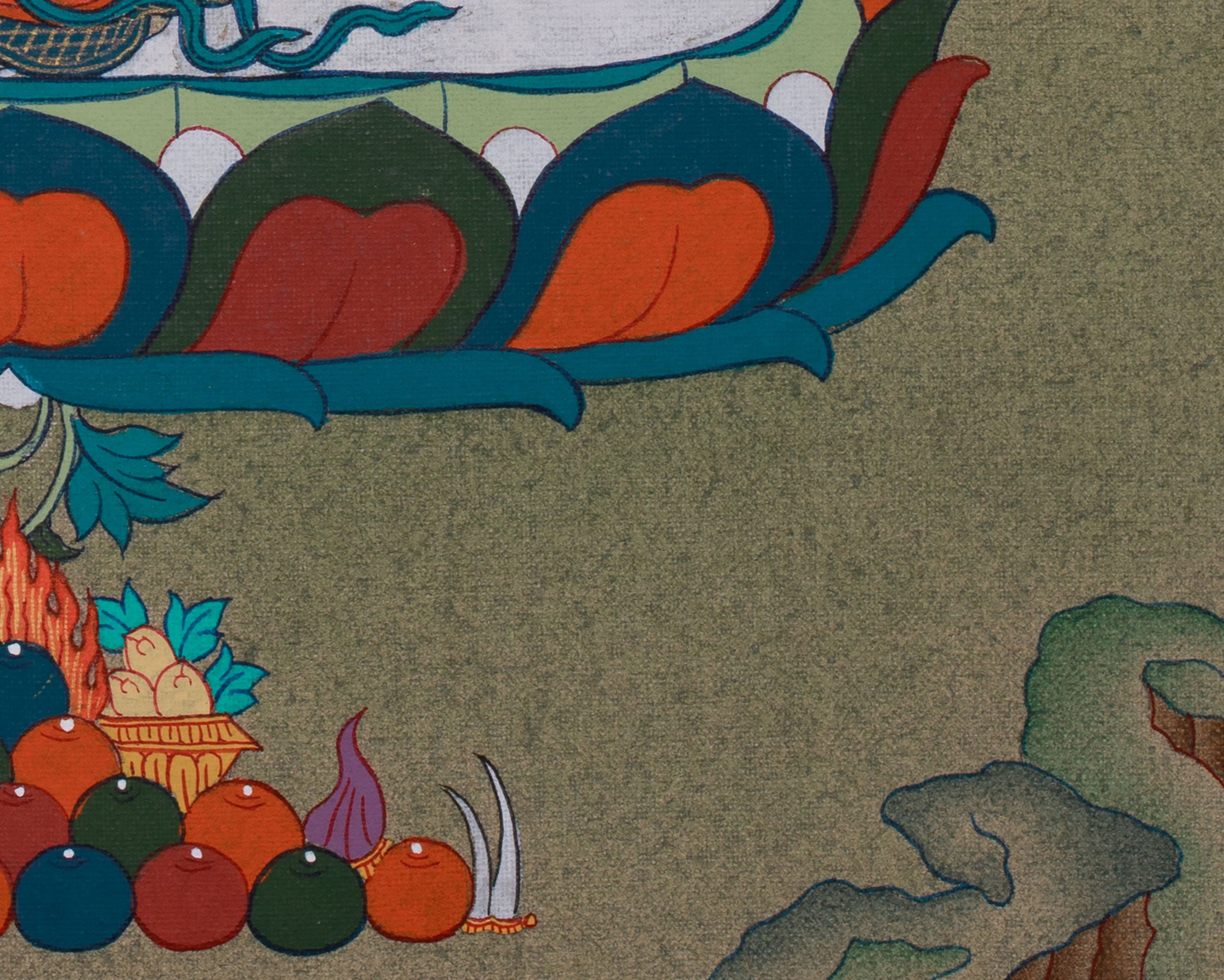 Sacred Green Tara Buddhist Art | Swift Savior & Protector