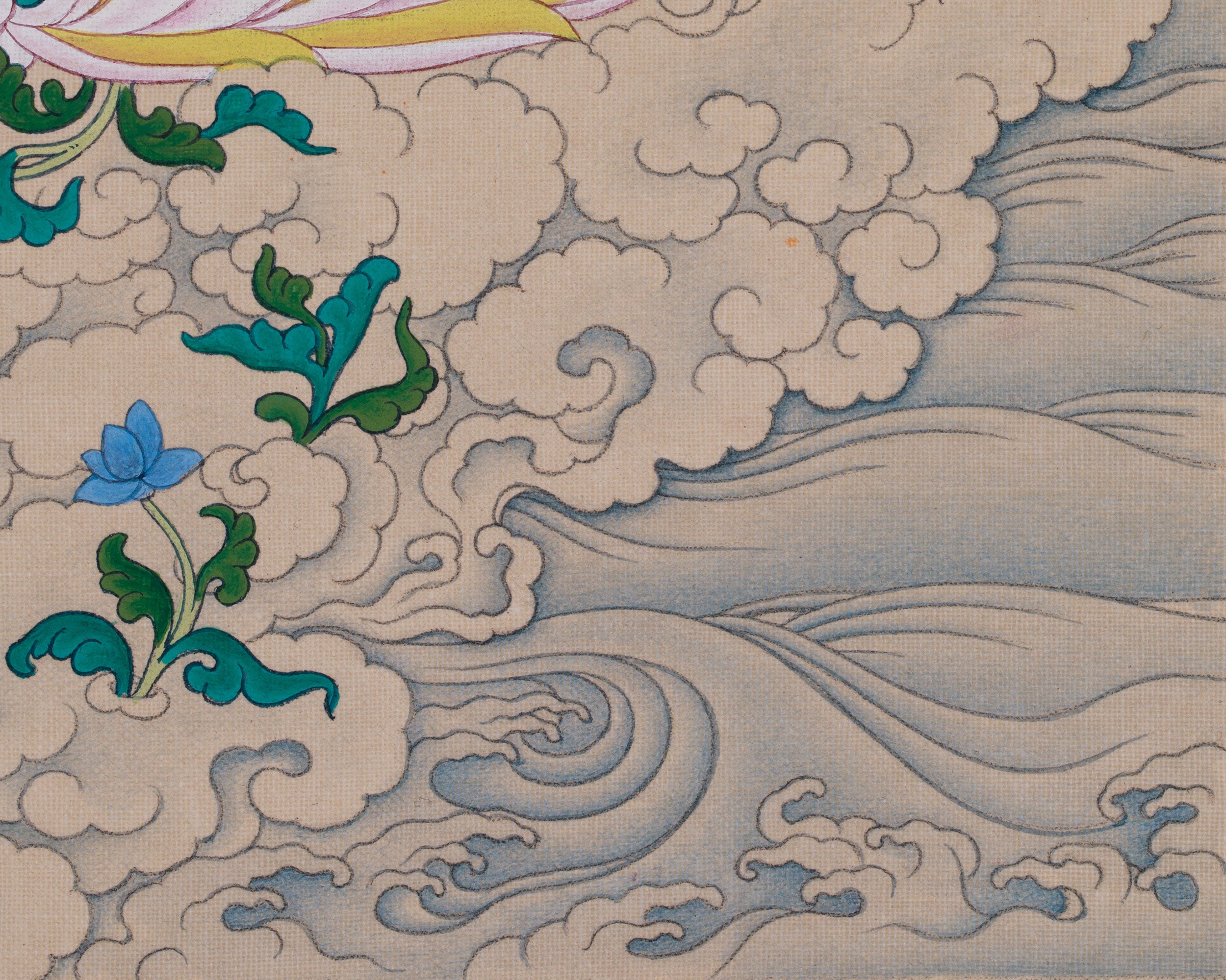 33 cm Red Tara Artwork | Tantric Goddess of Protection and Compassion