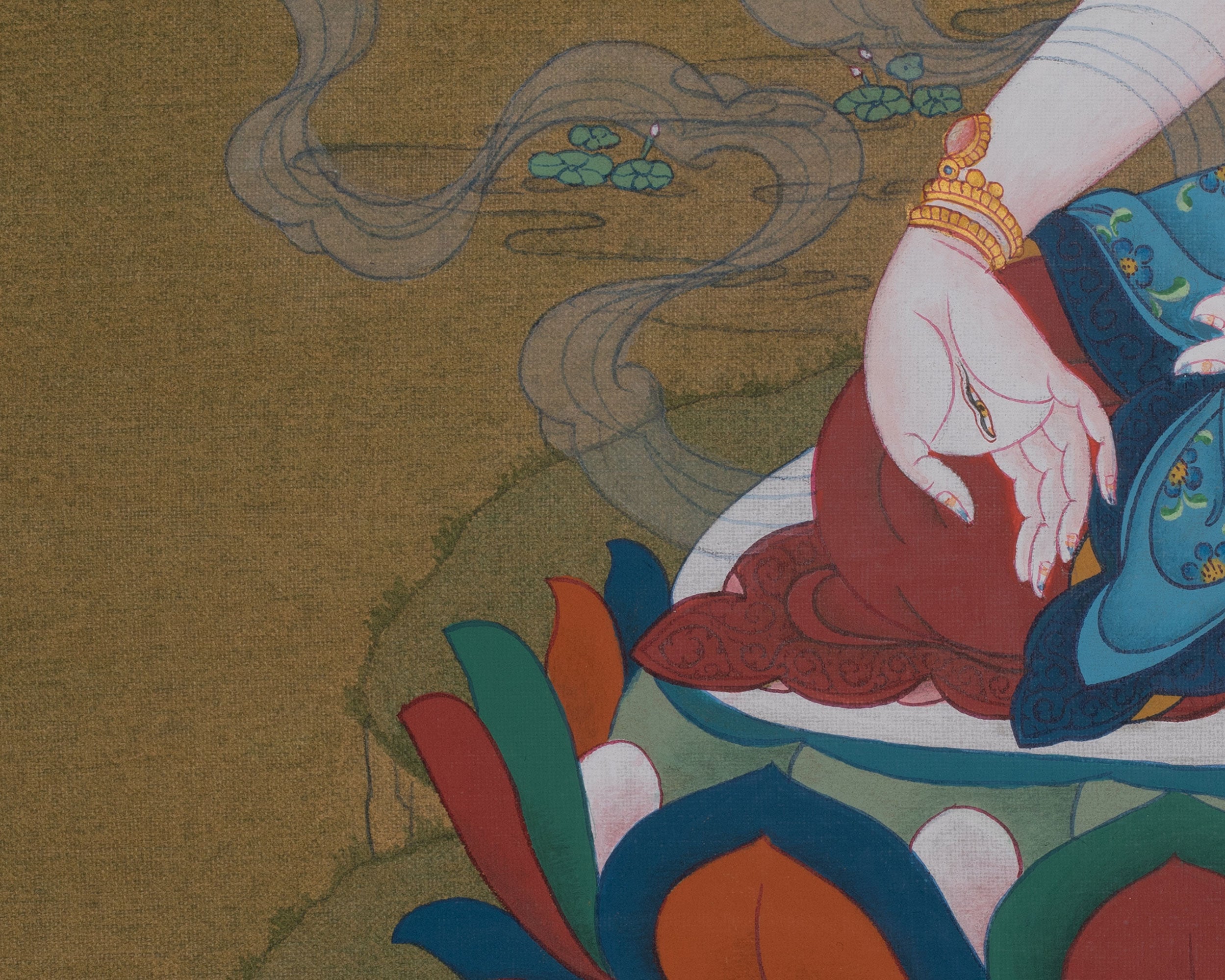Traditional White Tara Art | Sita Tara | Healing, Compassion and Longevity