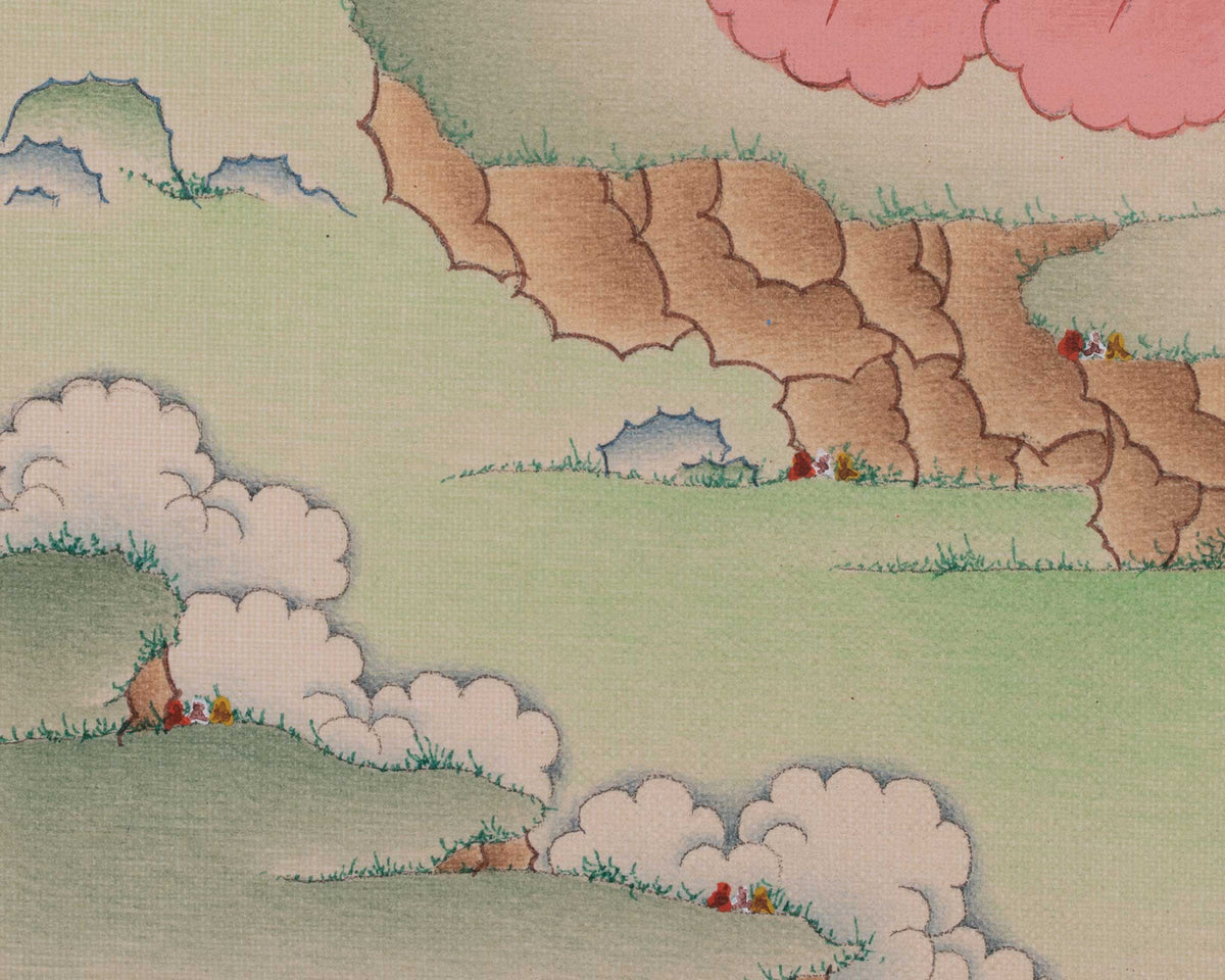 Vajravarahi Sacred Thangka | Dorje Phagmo Art | Represents Inner Awakening and Transformation