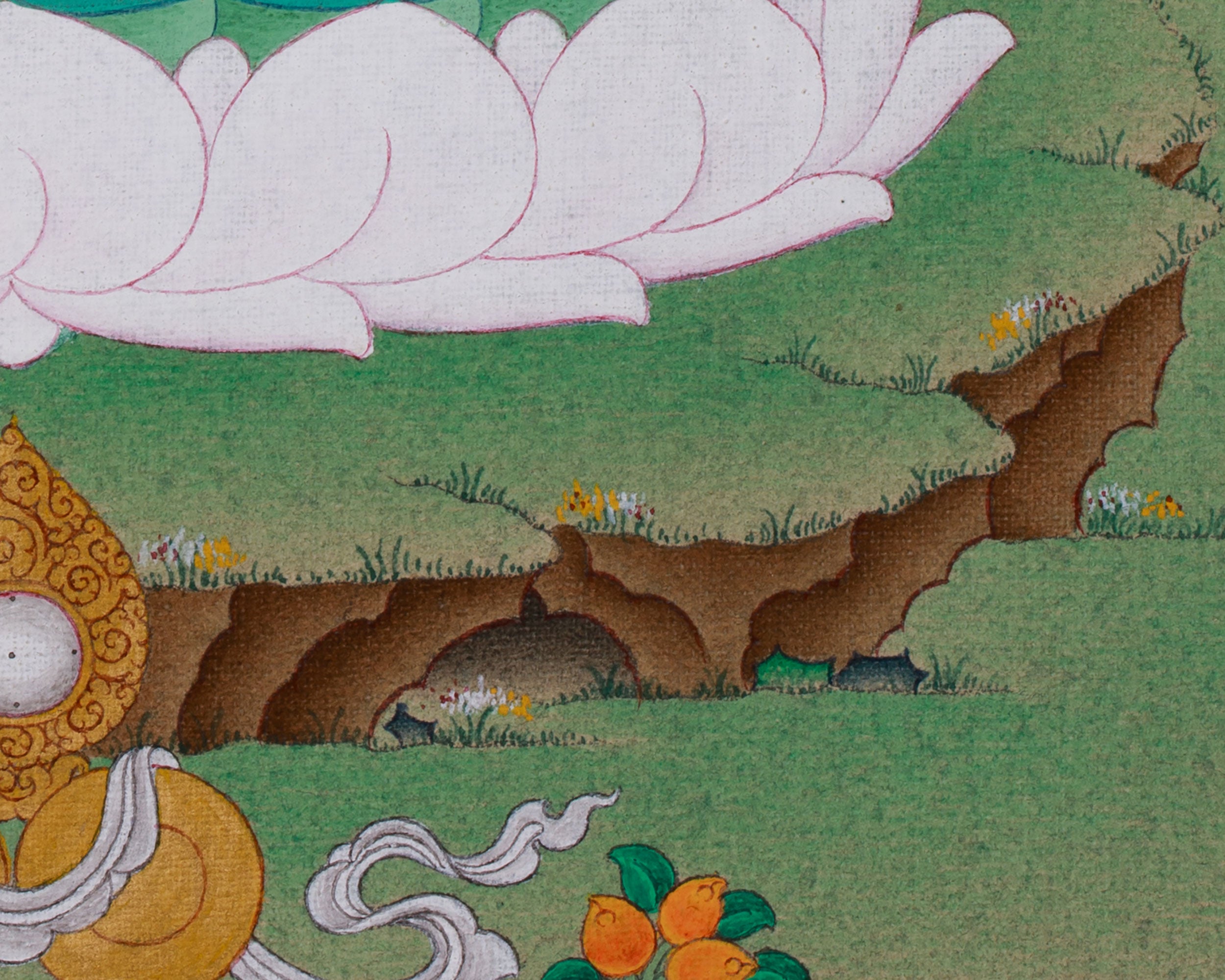 Enlightenment Shakyamuni Buddha Thangka | Historical Buddha