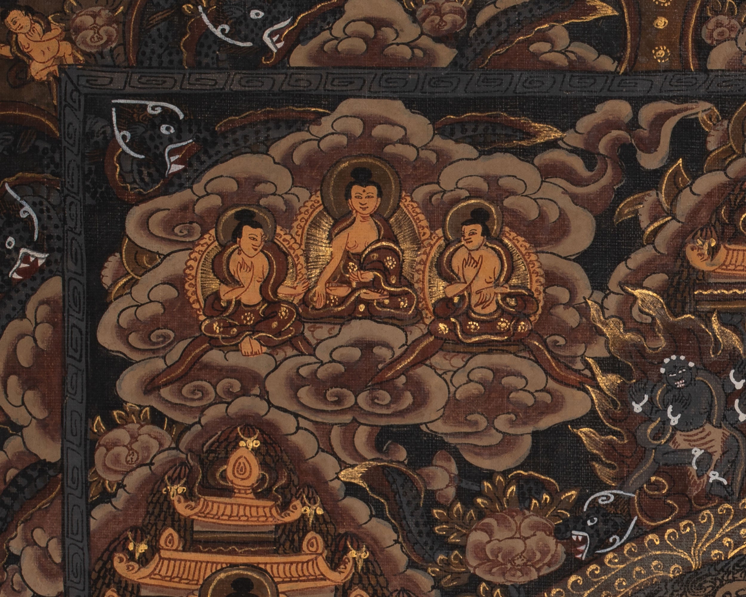 Deity Mandala Thangka | Mandala for Meditation & Visualization