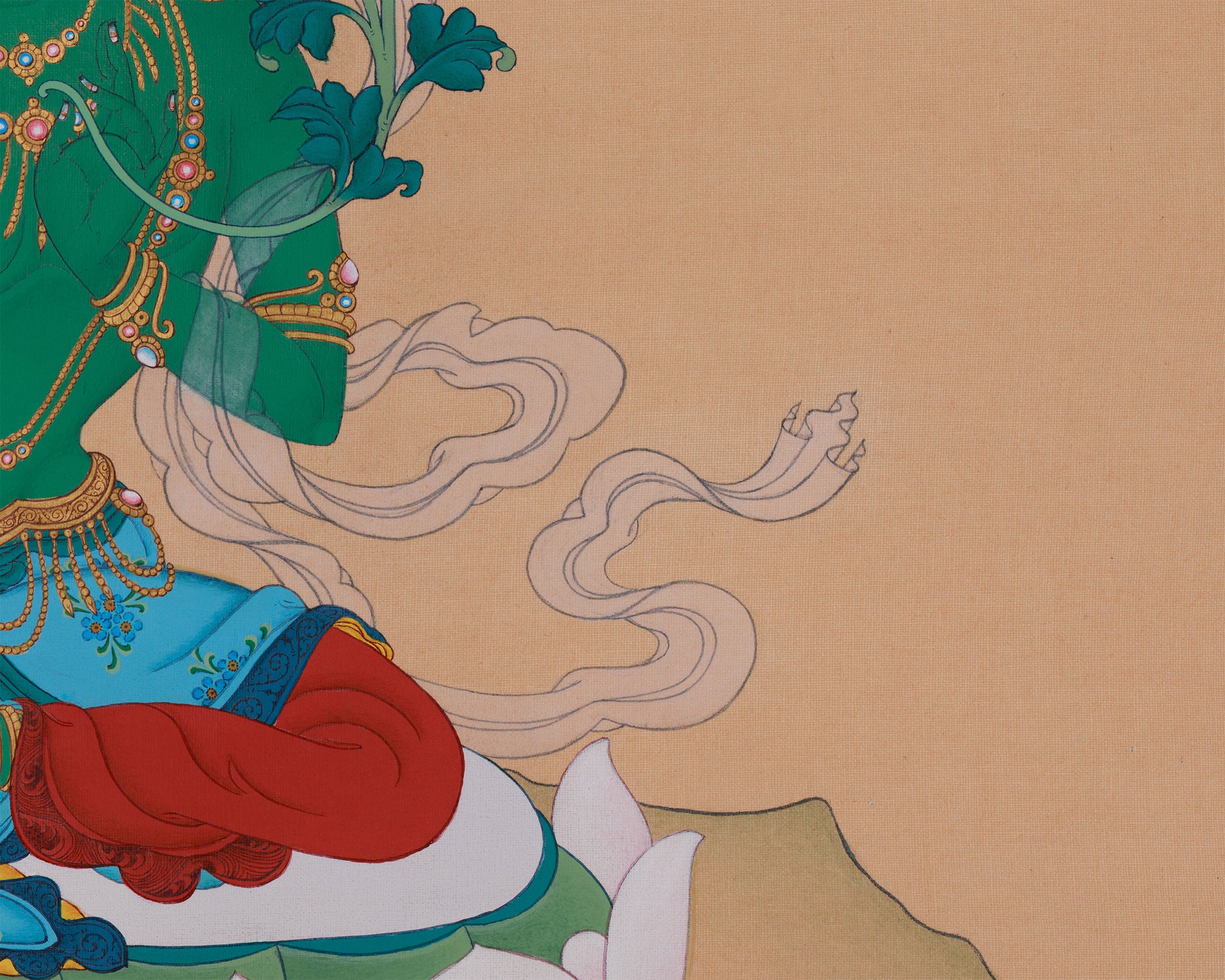 Female Buddha, Arya Tara Thangka | The Swift Liberator of Beings