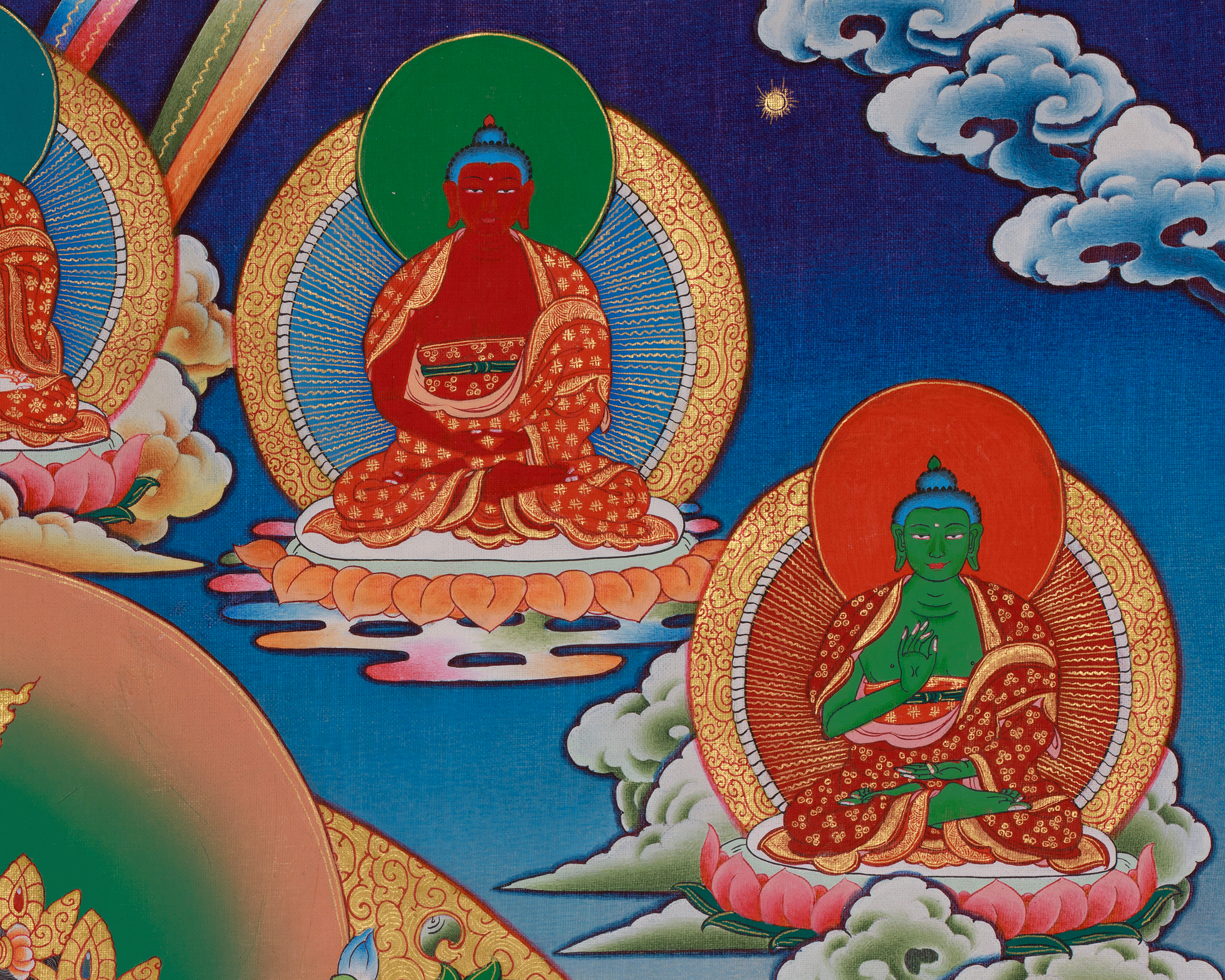 Sacred Thangka of White Tara | Revered Female Buddha In Vajrayana Buddhism
