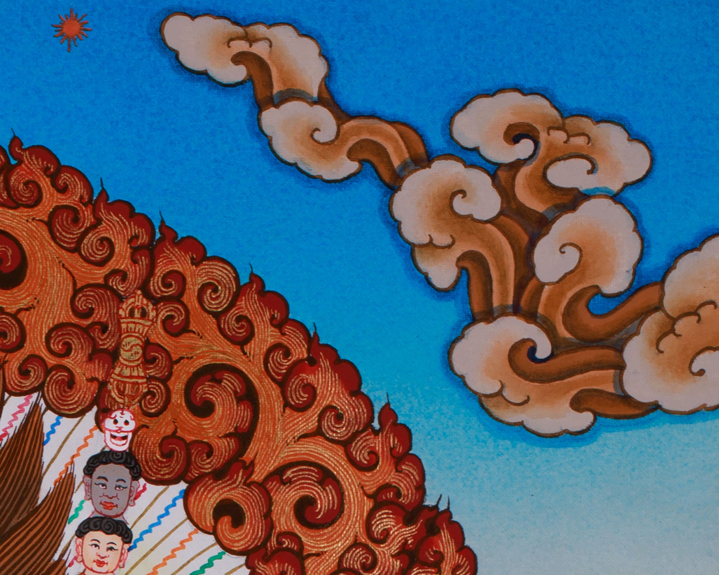 Hand Painted Vajravarahi Thangka | Dorje Phagmo Sacred Painting