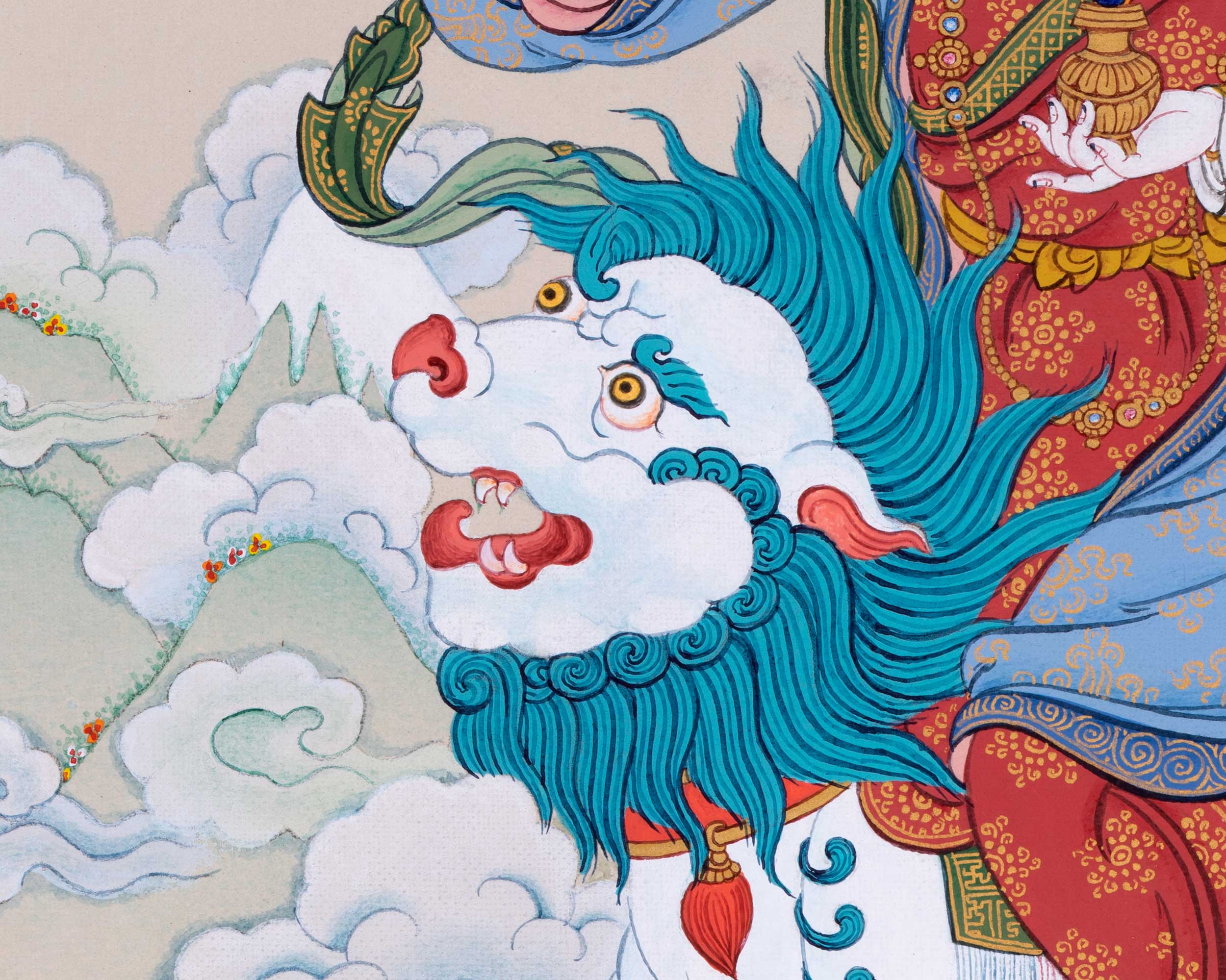 Tsheringma, Five Sisters Dakini Thangka