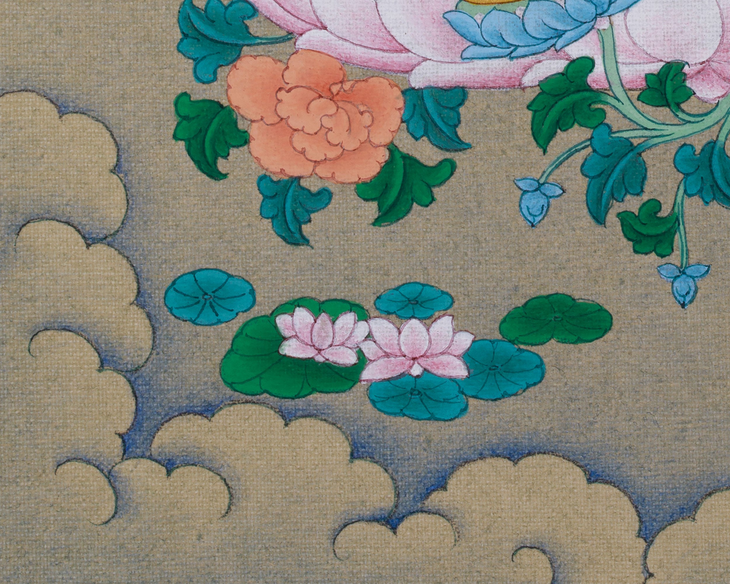 Mother Green Tara Buddha Thangka | Female Bodhisattva of Protection and Swift Aid