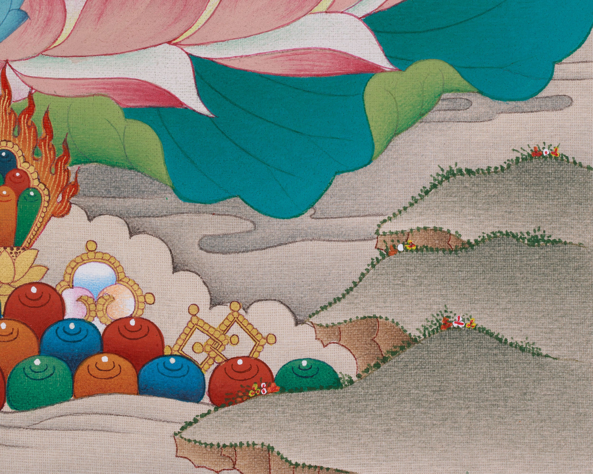 Green Tara Thangka Liberator of Suffering | Symbol of Compassion and Protection