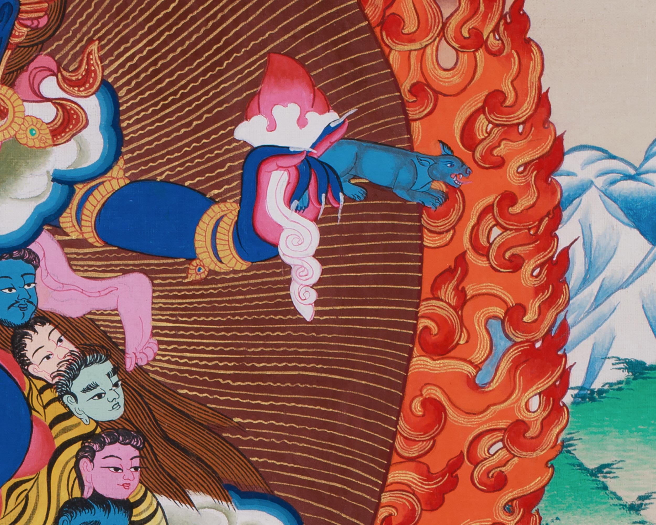 Sacred Ekajati Thangka | The One-Eyed Goddess of Protection and Power