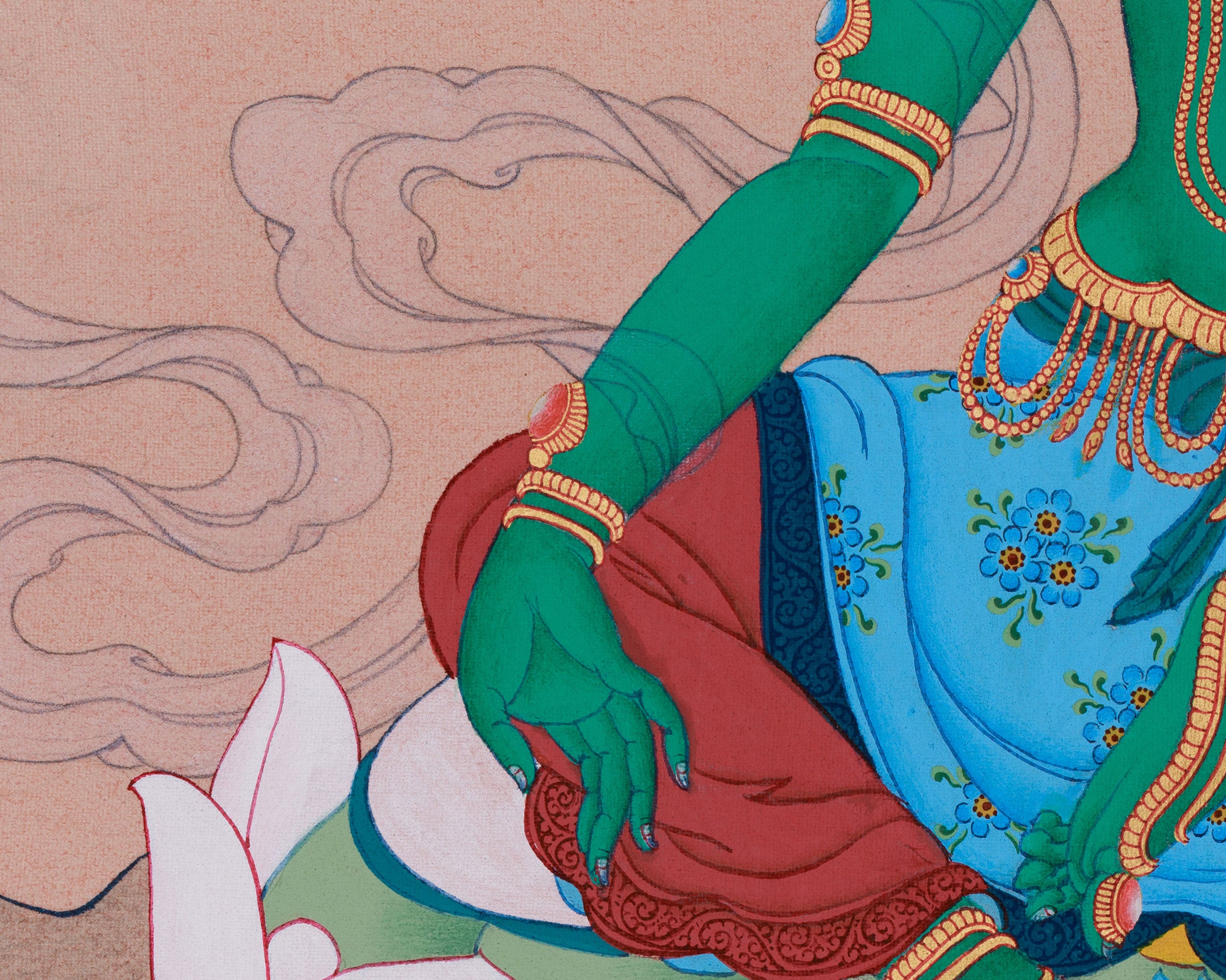 Tibetan Swift Protector Green Tara | Mother of all Buddhas