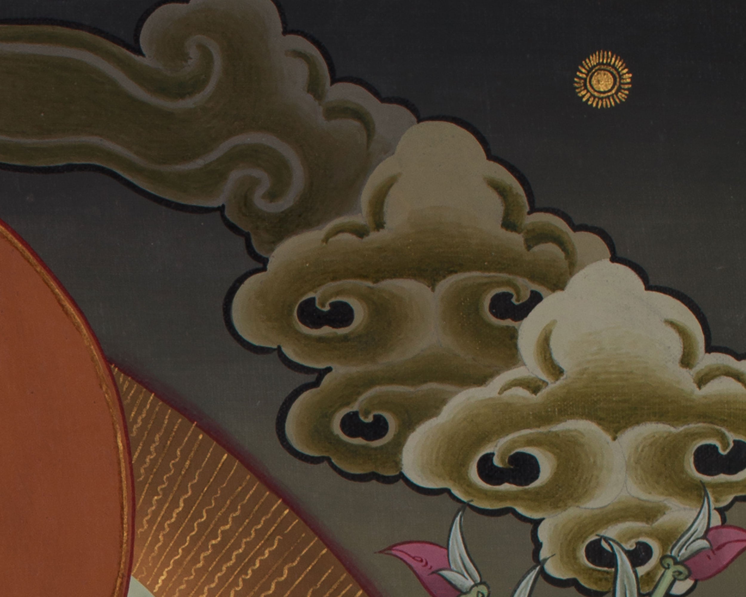 Vajrasattva Yab Yum Thangka with Consort | Sacred Purification Deity