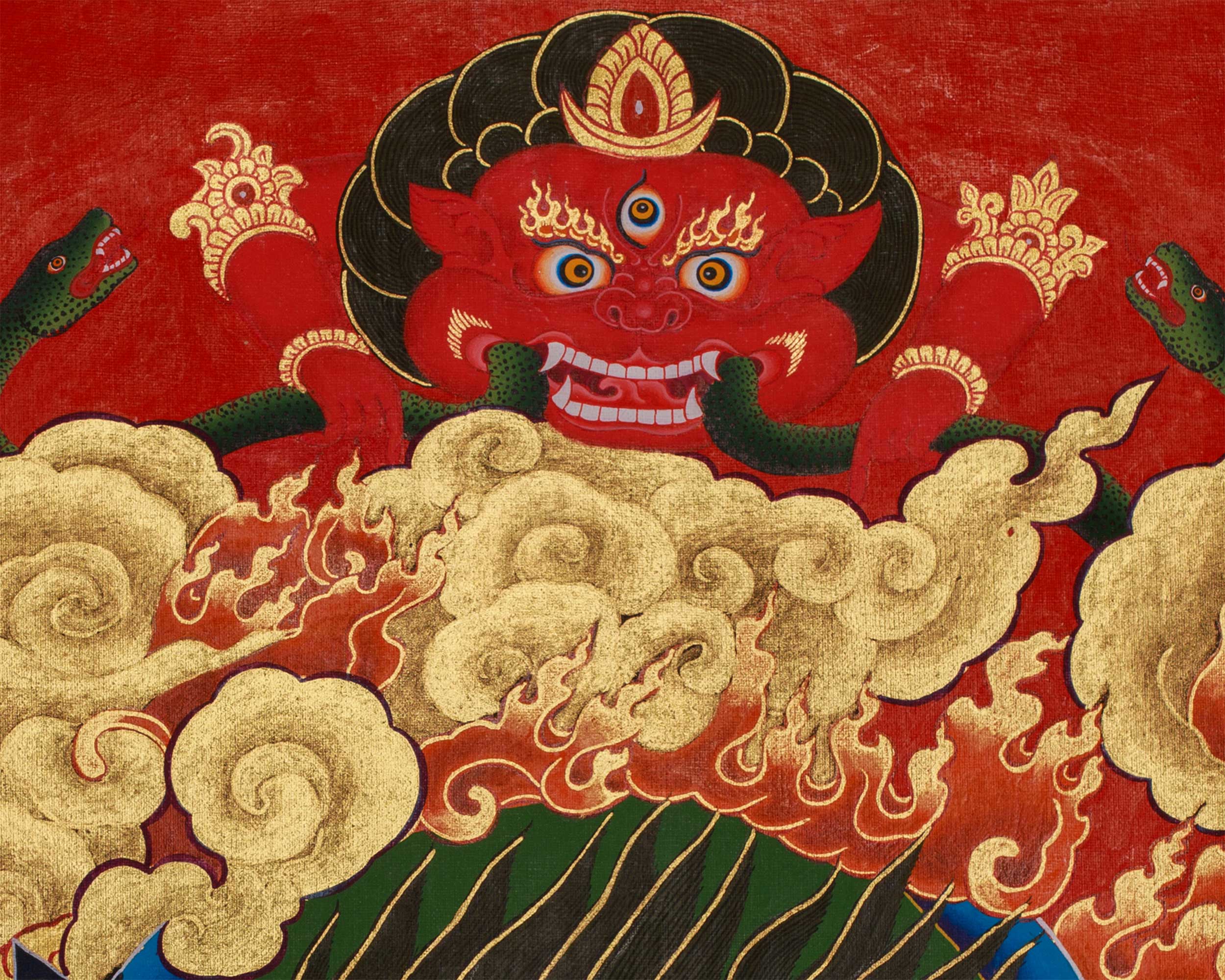 Guardian of Prosperity, White Dzambhala | Wealth Deity of Generosity and Protection