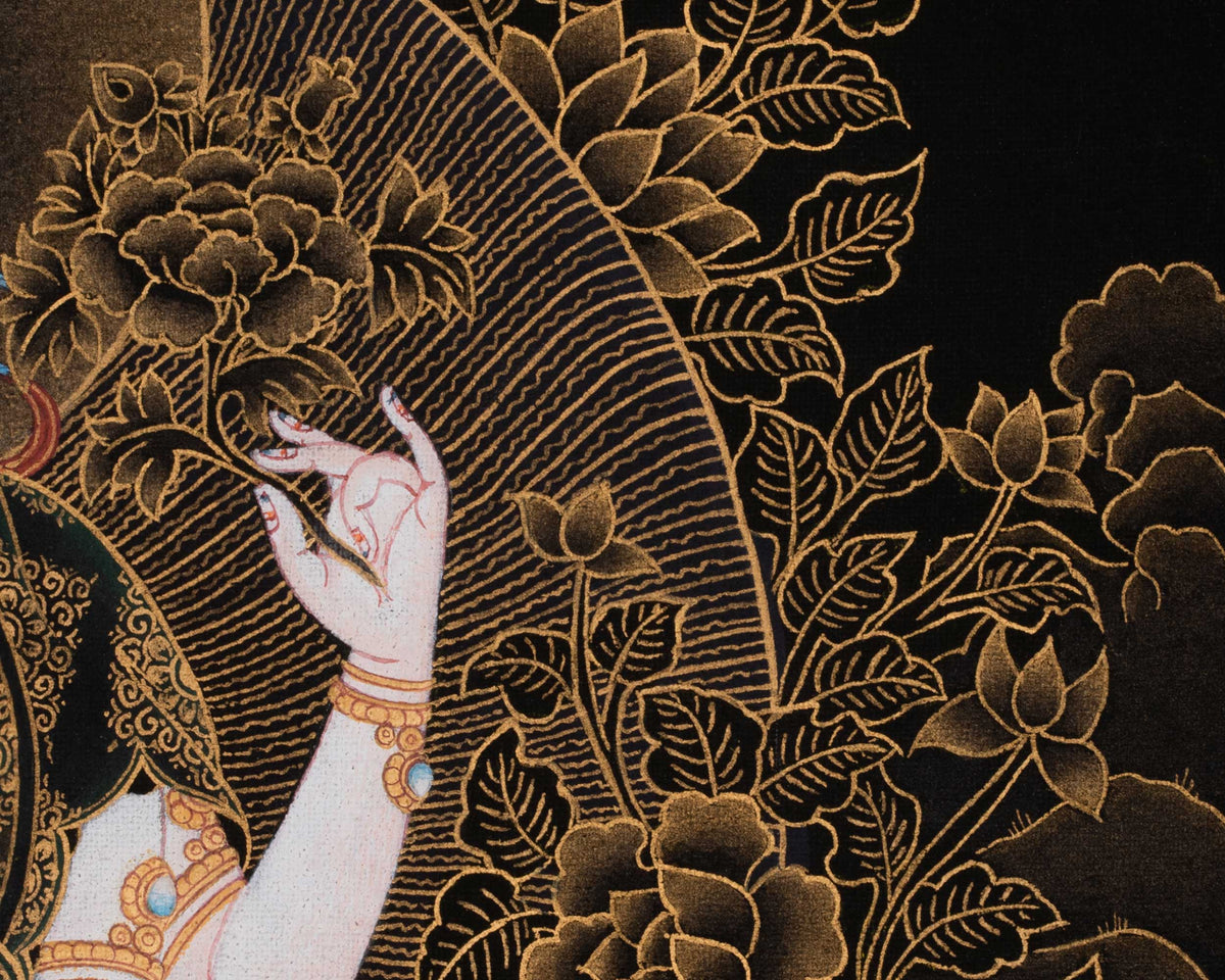 Chenrezig Deity of Infinite Compassion | Avalokiteshvara Thangka