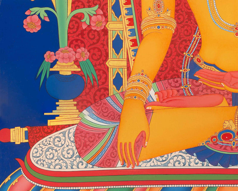 Buddha Ratnasambhava Giclee Print | One Of Dhyani (Eternal, Self Born) Buddha