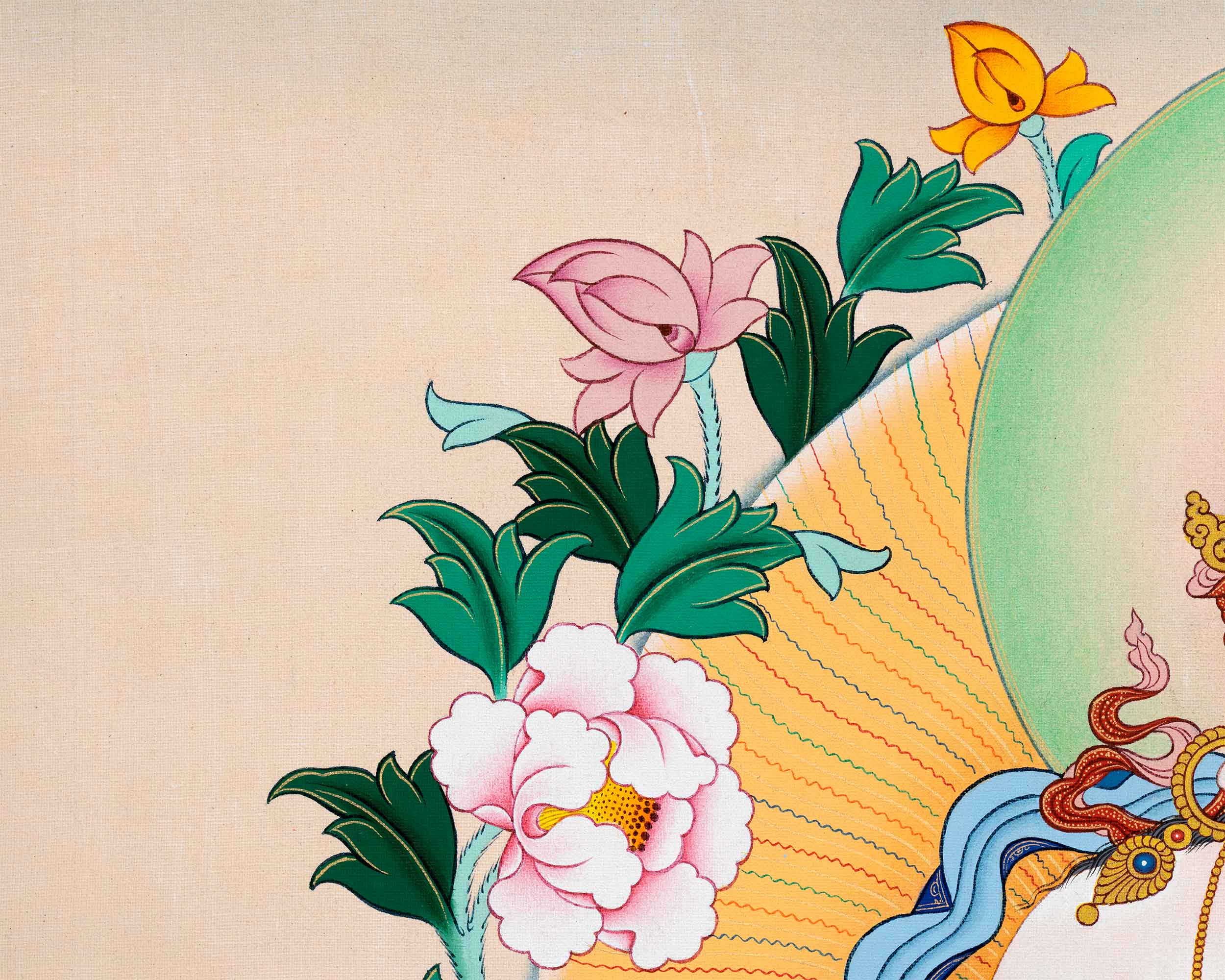 Vajrasattva's Blessings in Art | High Quality Print for Inner Purification