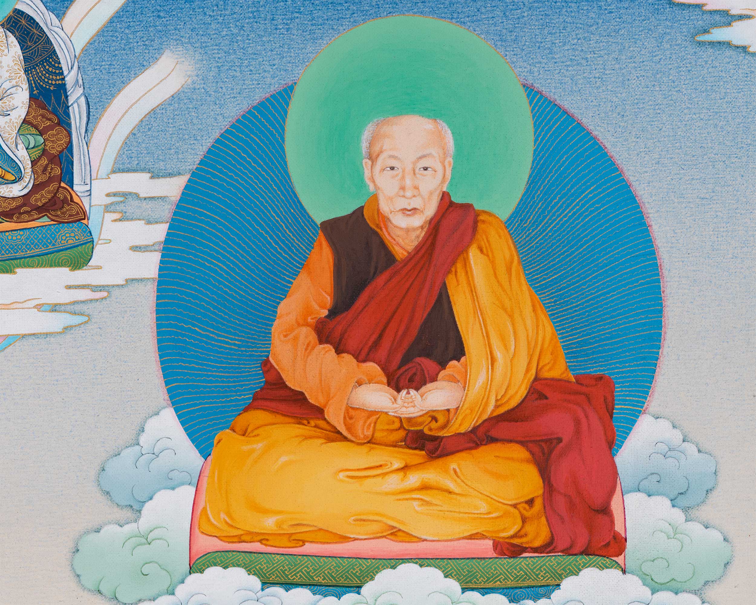 Thangtong Gyalpo Thangka Print | Buddhist Master | Giclee Canvas Print