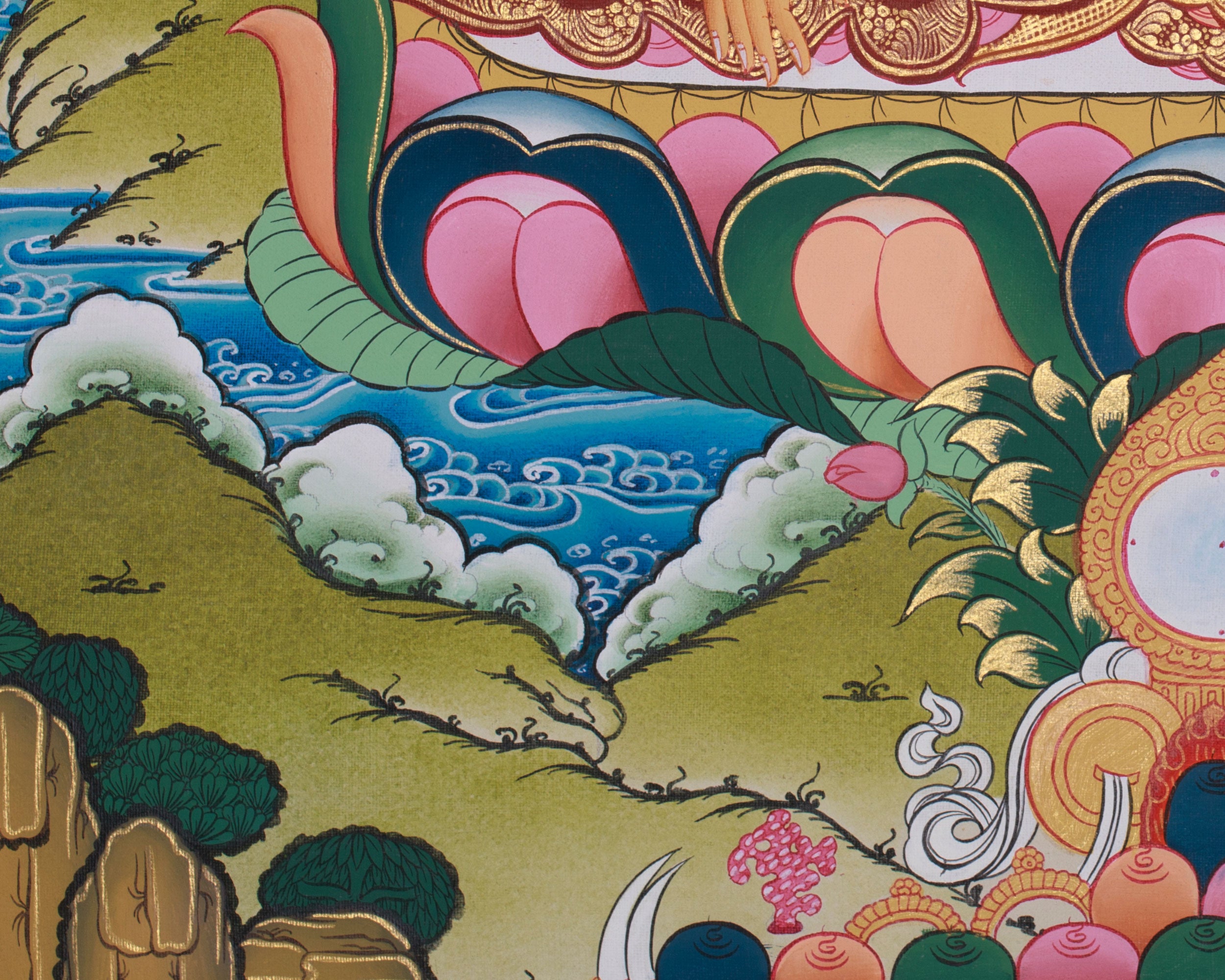The Shakyamuni Buddha Thangka | Symbol of Enlightenment & Inner Peace