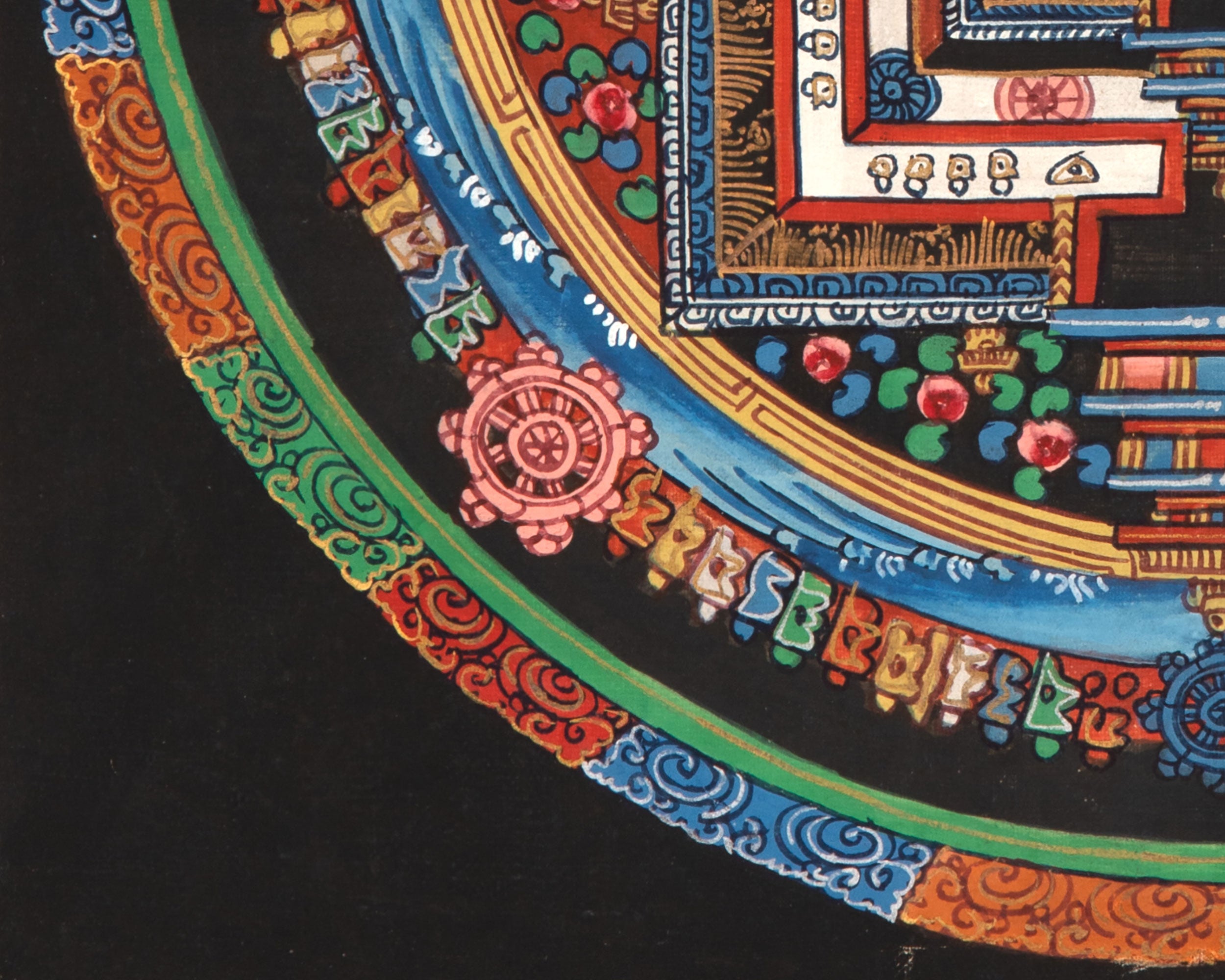 Kalachakra Mandala Artwork | Harmony and Spiritual Awakening
