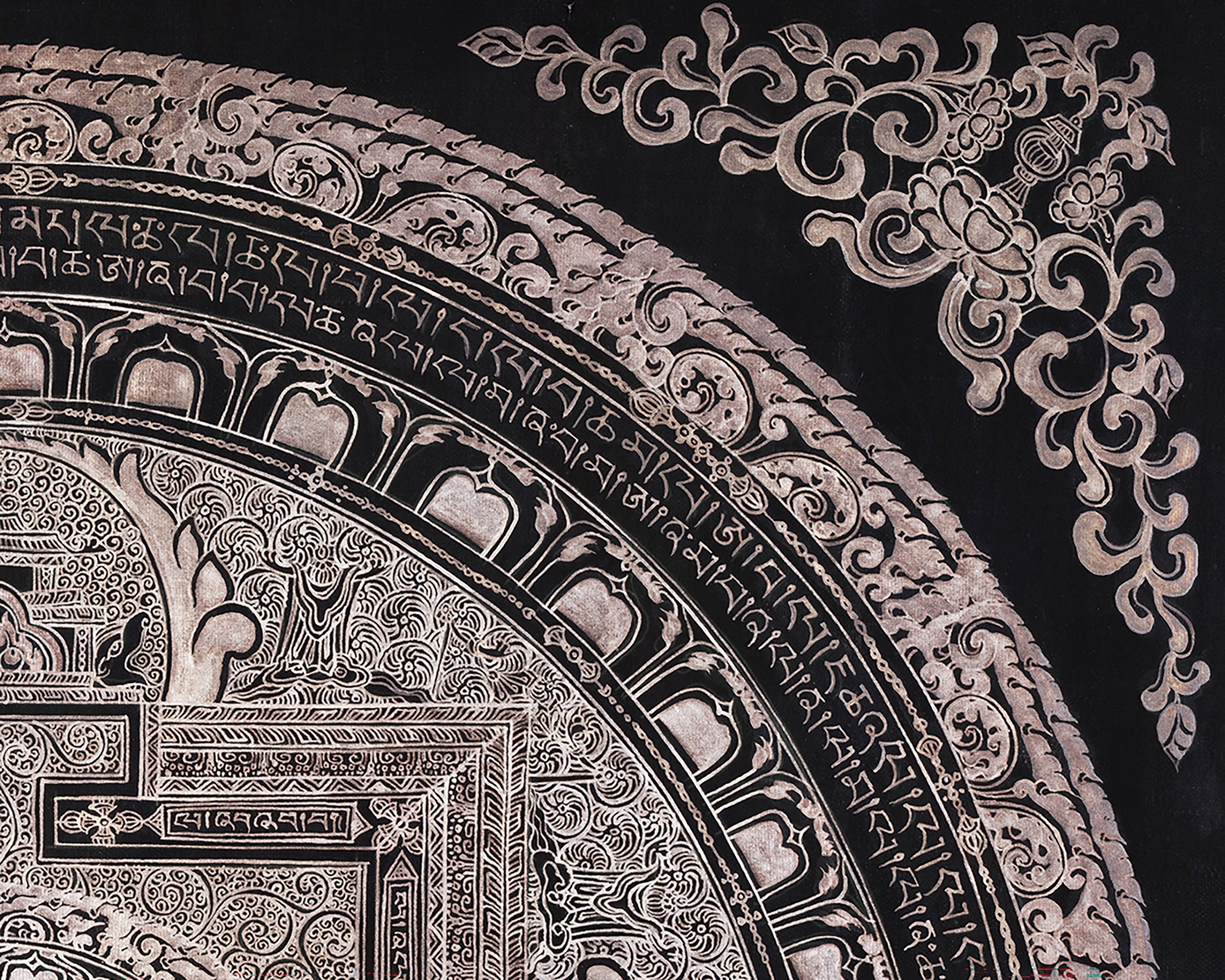 White Tara Mandala | Thangka for Healing, Longevity & Protection