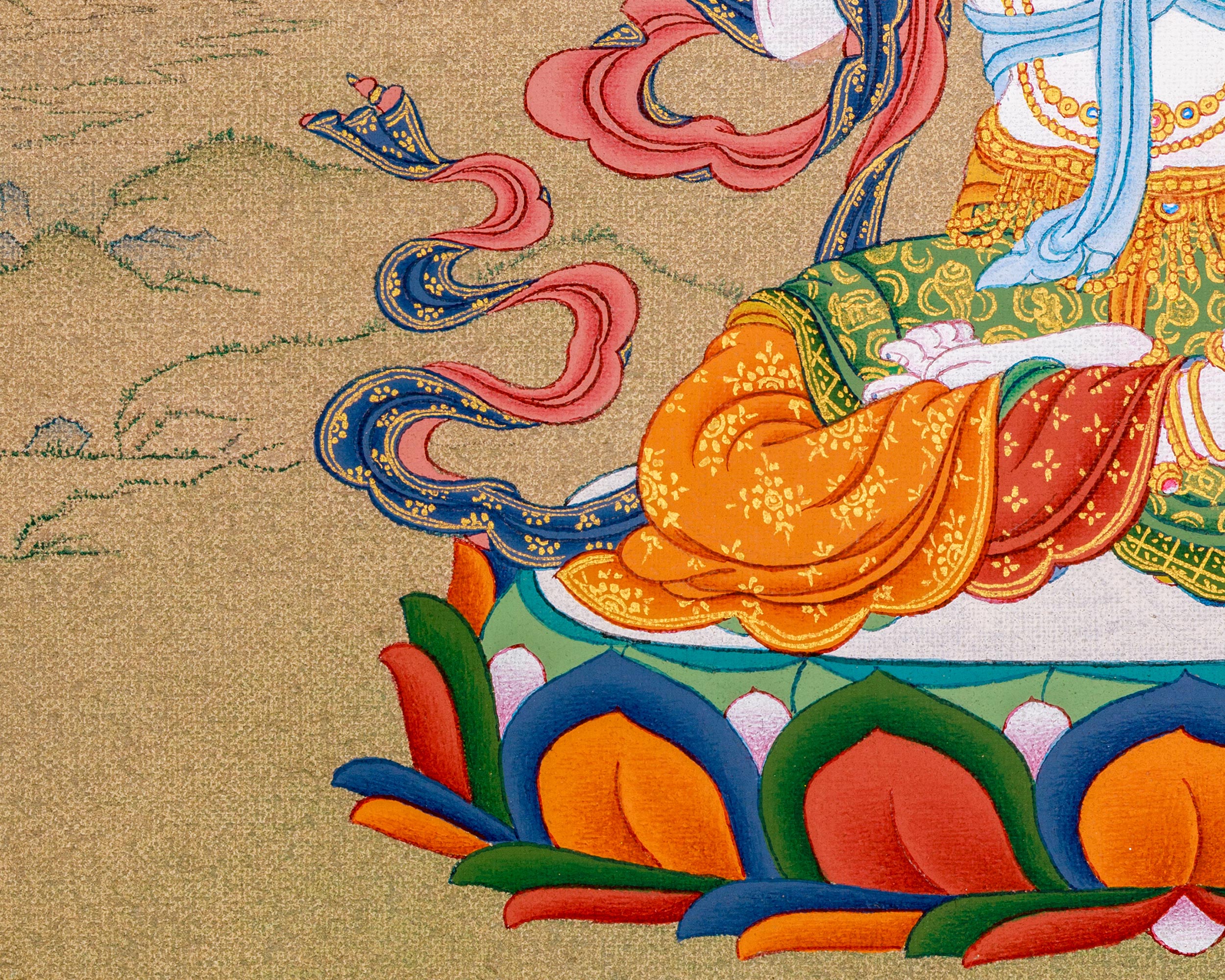Vajrasattva- Dorje Sempa Thangka