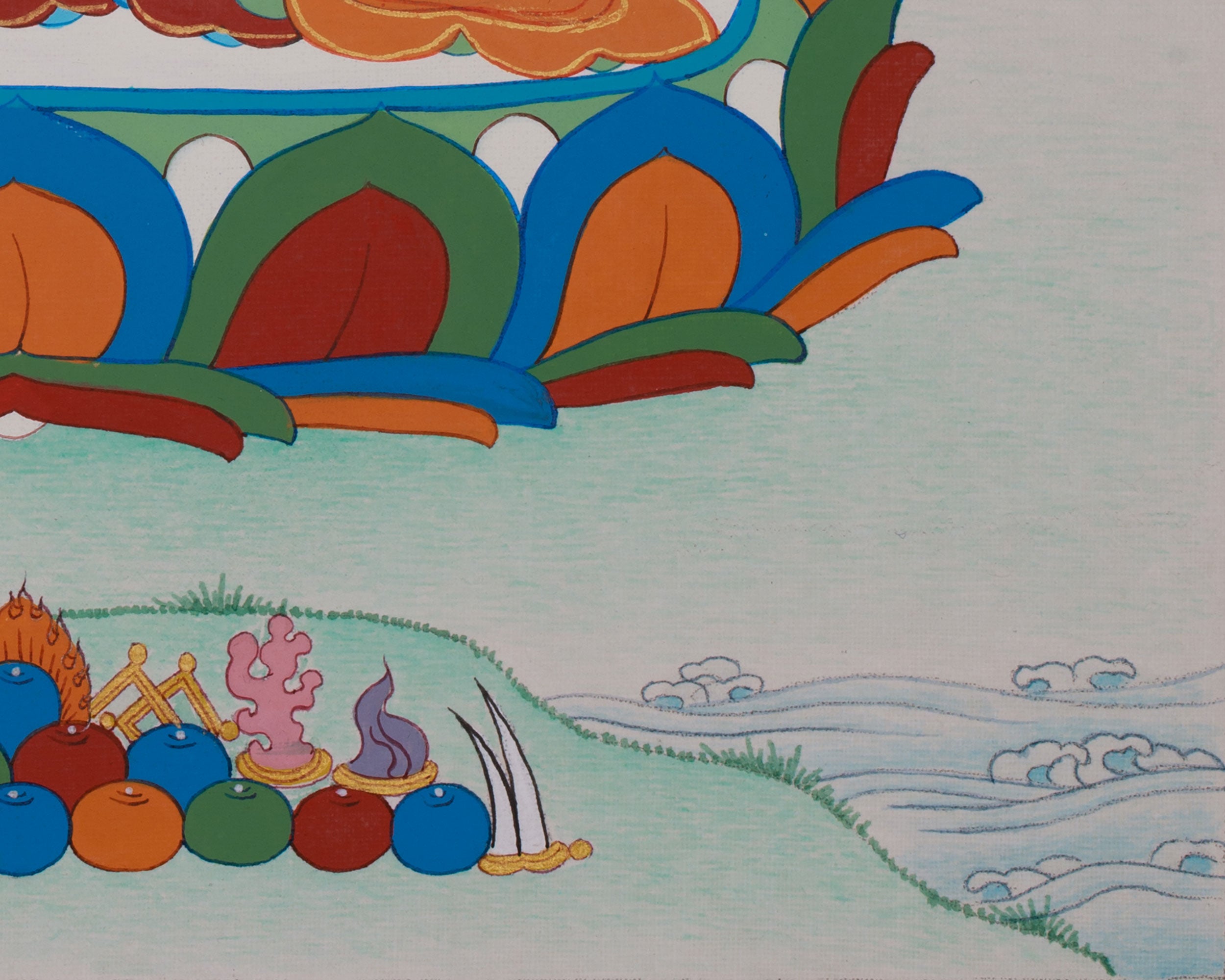 Founder of Buddhism, Gautama Buddha | Sacred Buddha Painting