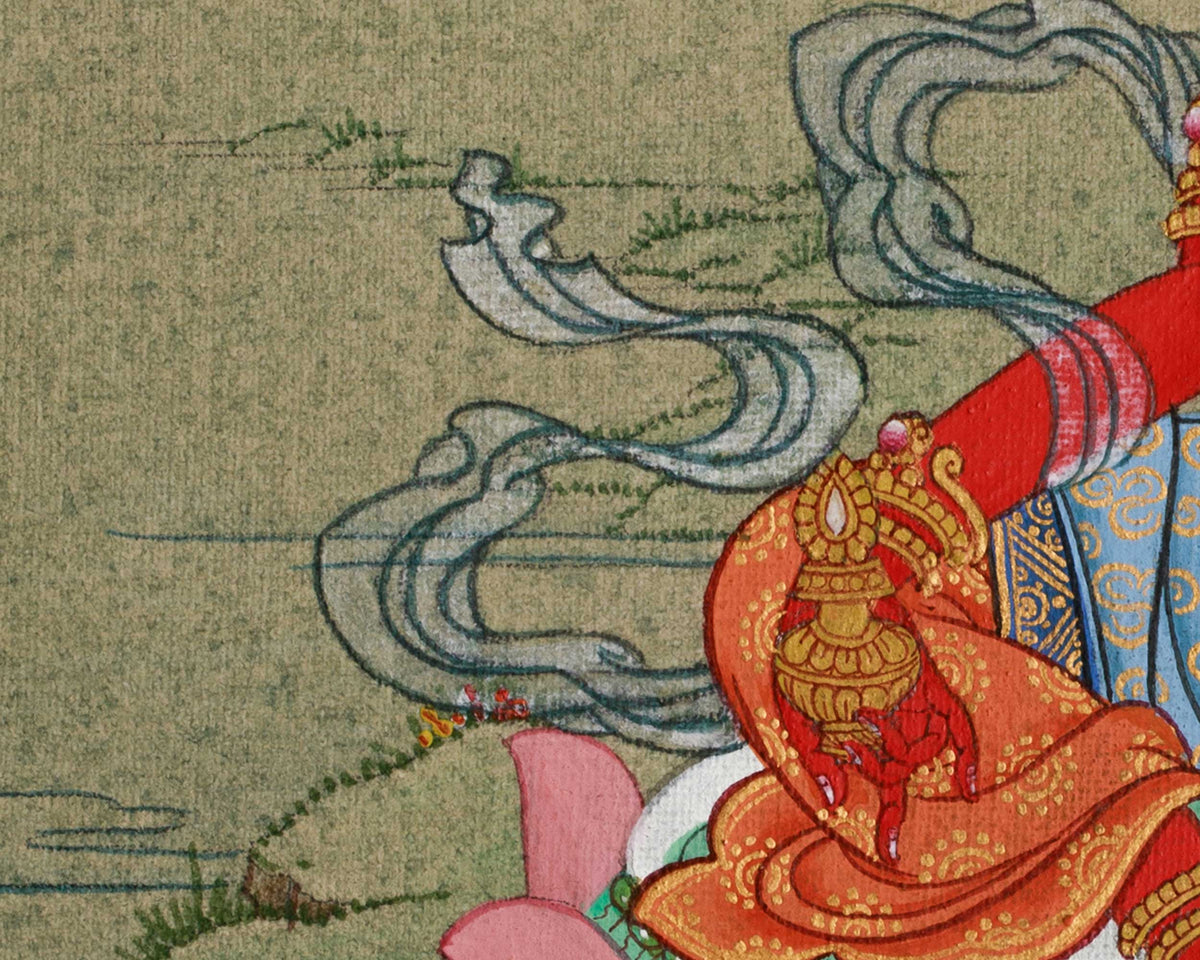 Himalayan Red Tara Thangka | Goddess of Protection and Compassion