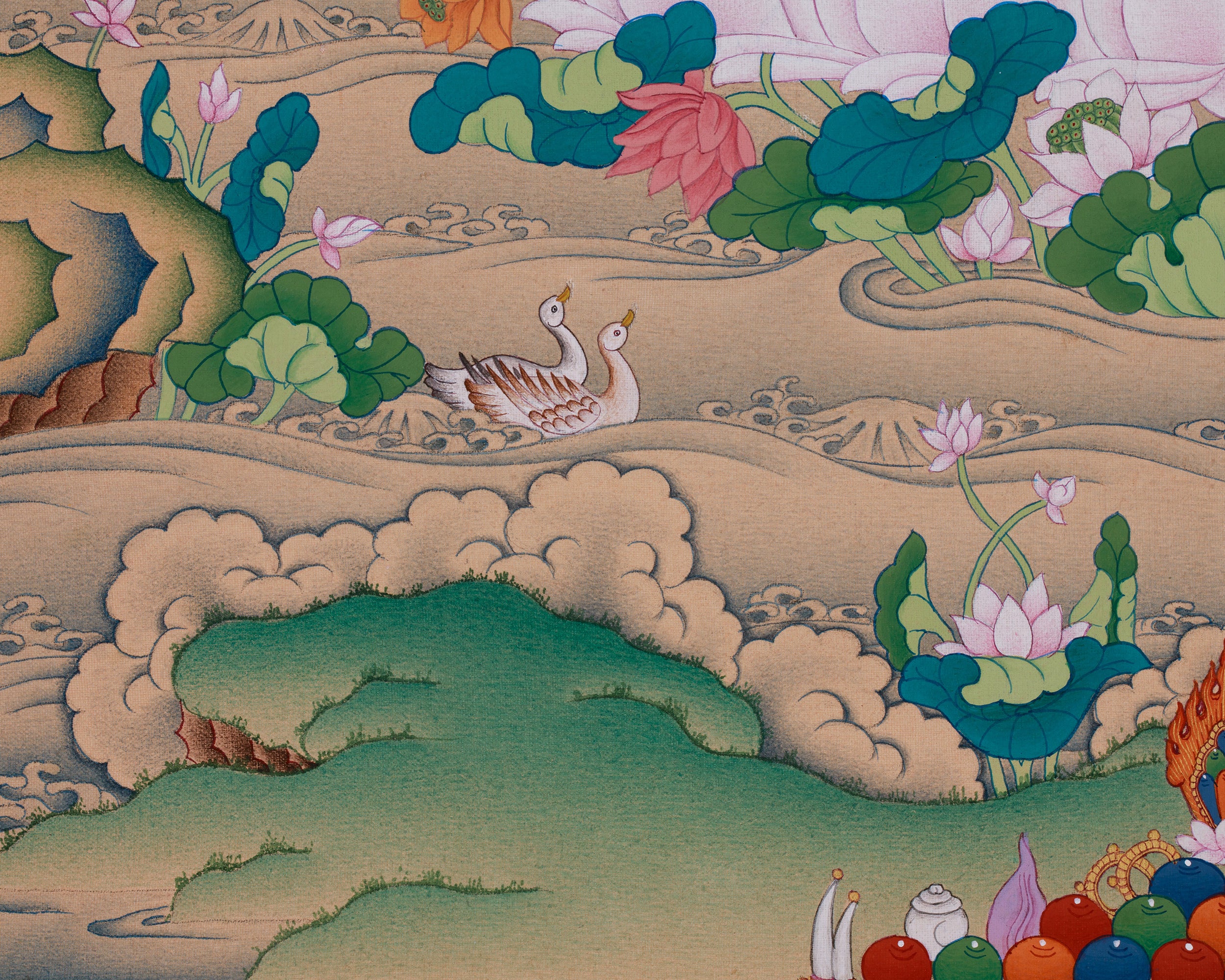 The Compassionate Bodhisattva, Chenrezig | Tibetan Art of Mercy and Love