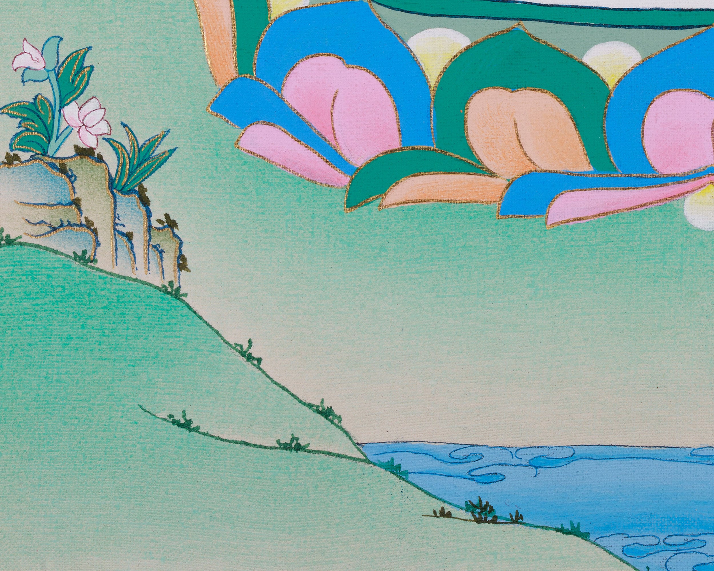 Samantabhadra Thangka | Primordial Wisdom in Sacred Art