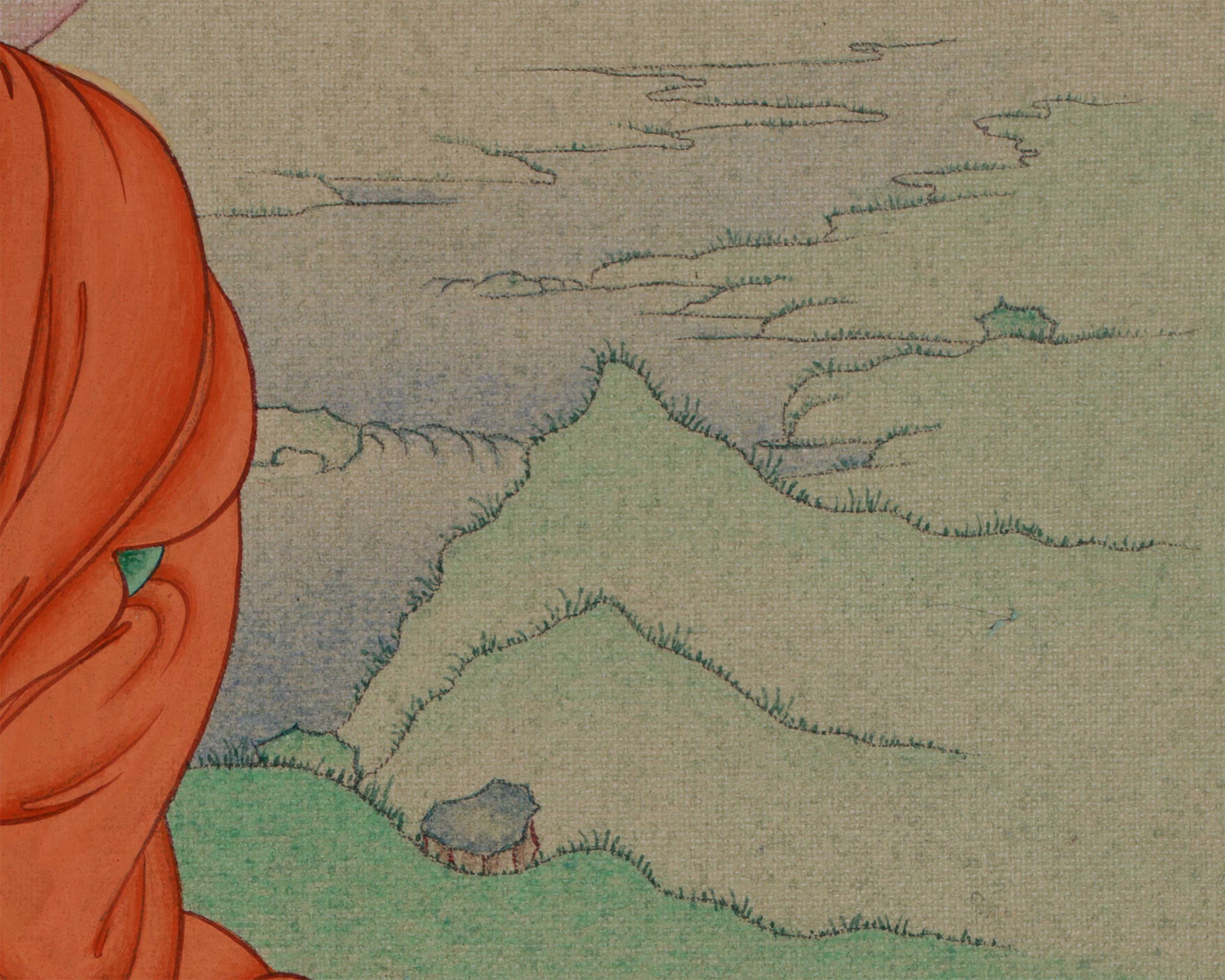 Dharma Teacher Shakyamuni Buddha Painting | Embodiment of Enlightenment