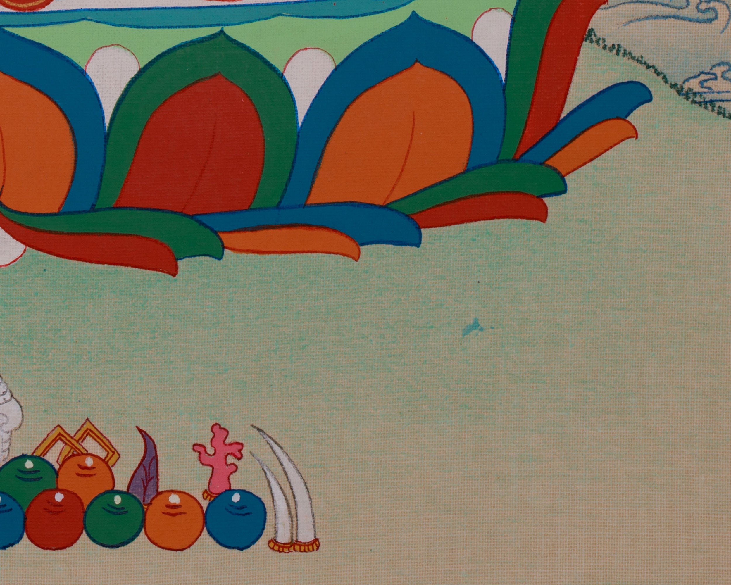 Traditional Vajradhara Artwork | Adi Buddha of Wisdom and Protection