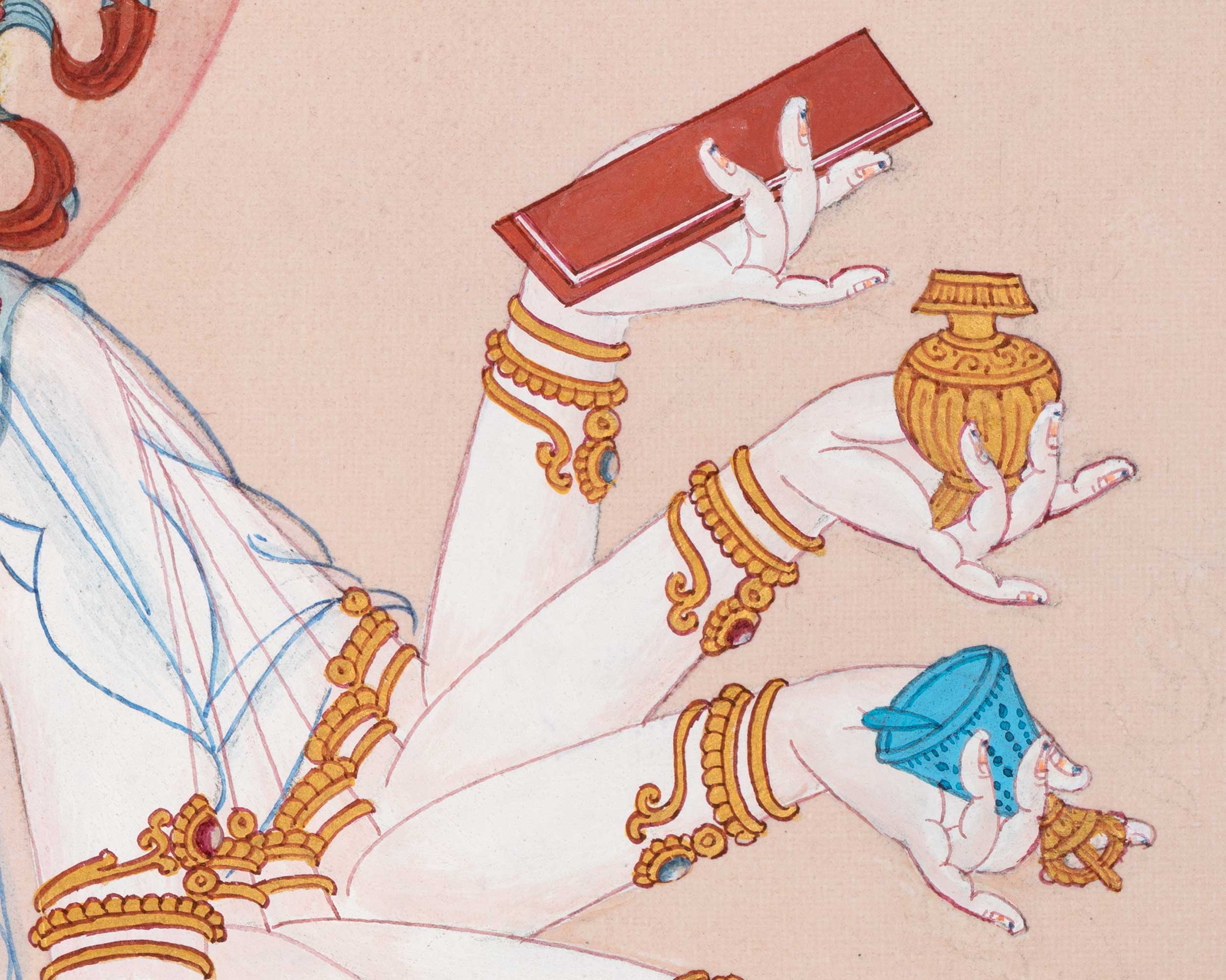 Candrakanti Tara | 21 Tara of Surya Gupta Thangka