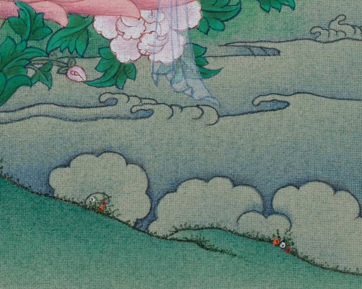 Manjushri Tibetan Art | Bodhisattva Of Supreme Wisdom