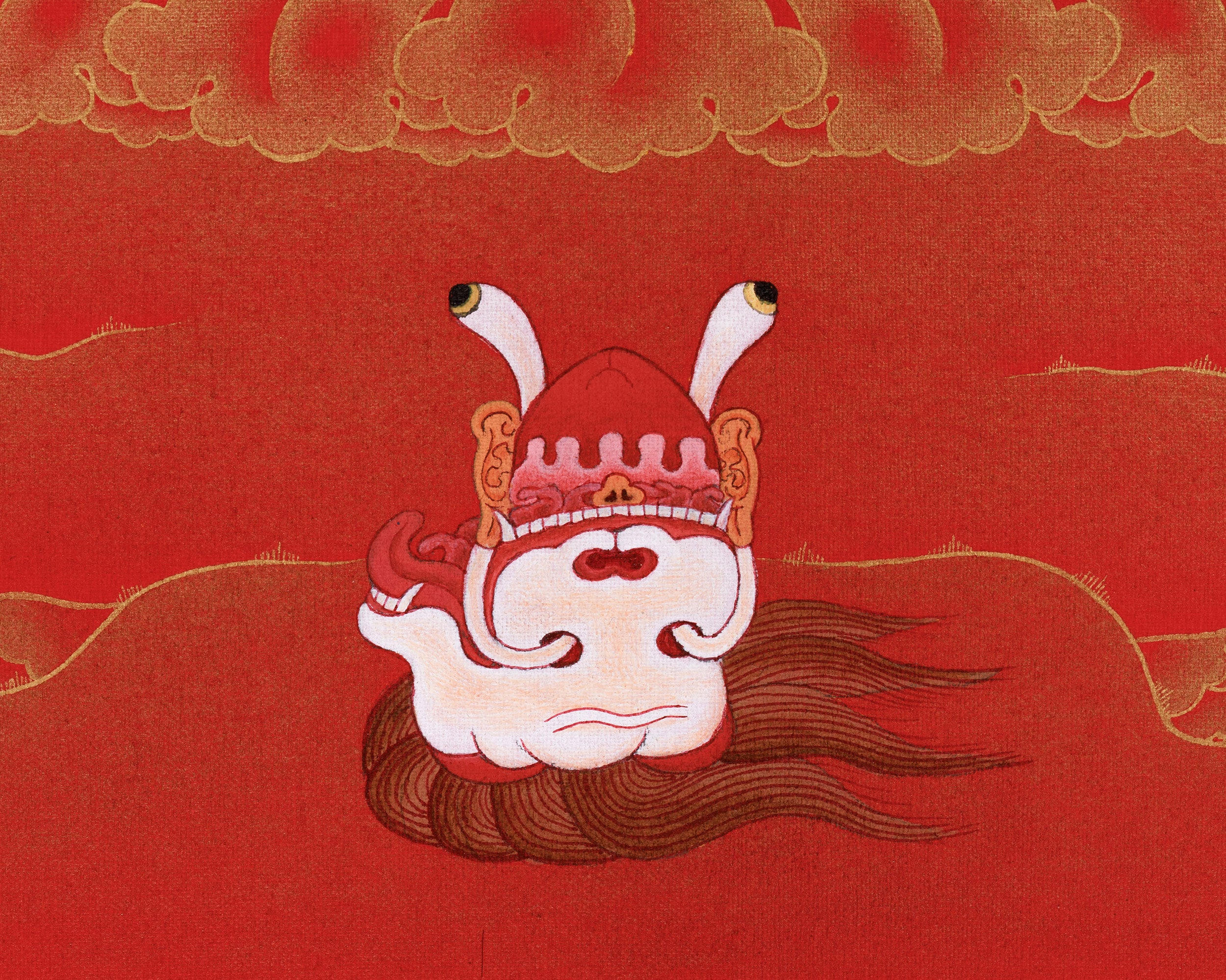 Tibetan Thangka of Vajrayogini | A Representation of Wisdom and Transformation